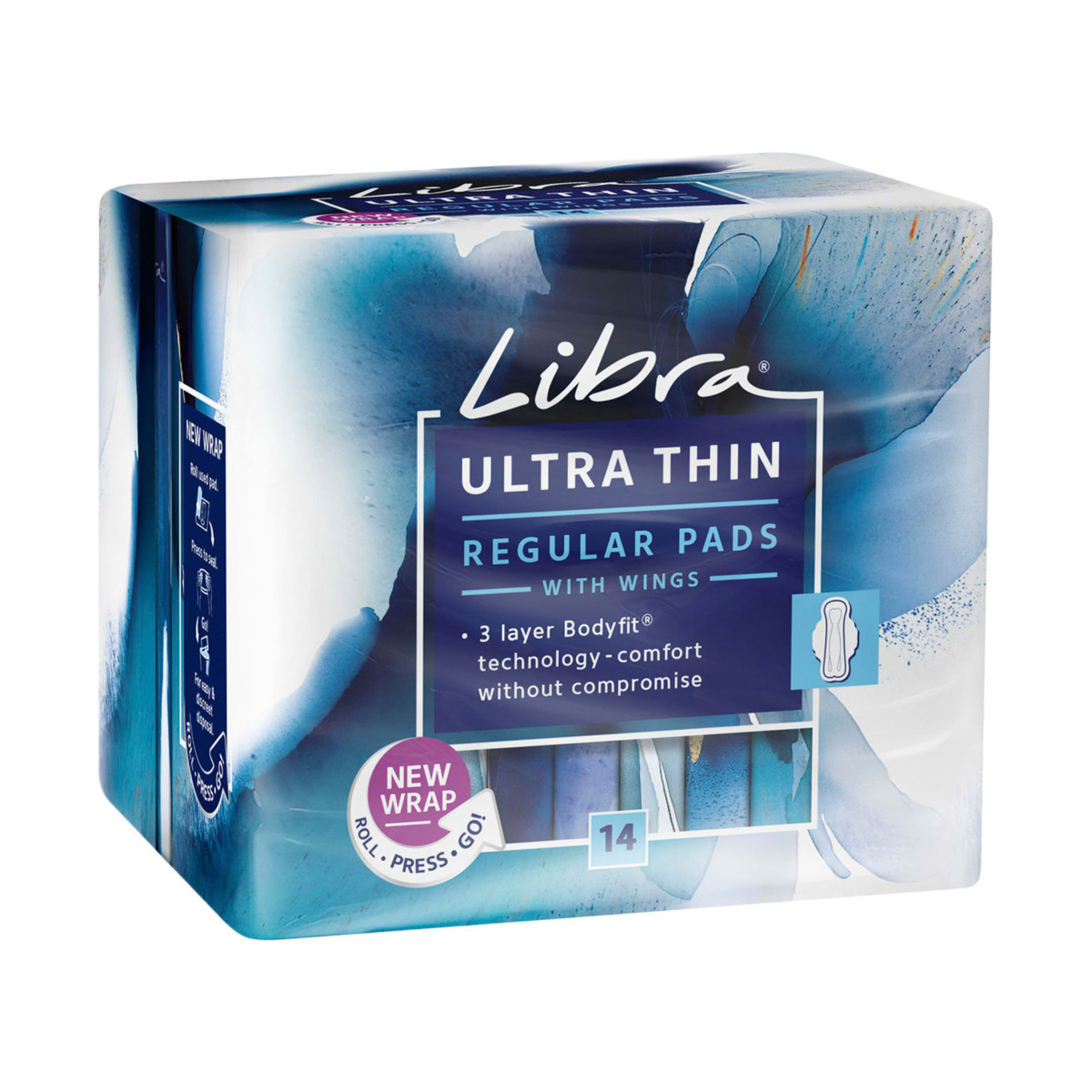 1 Libra 14 Pack Ultra Thin Regular Pads