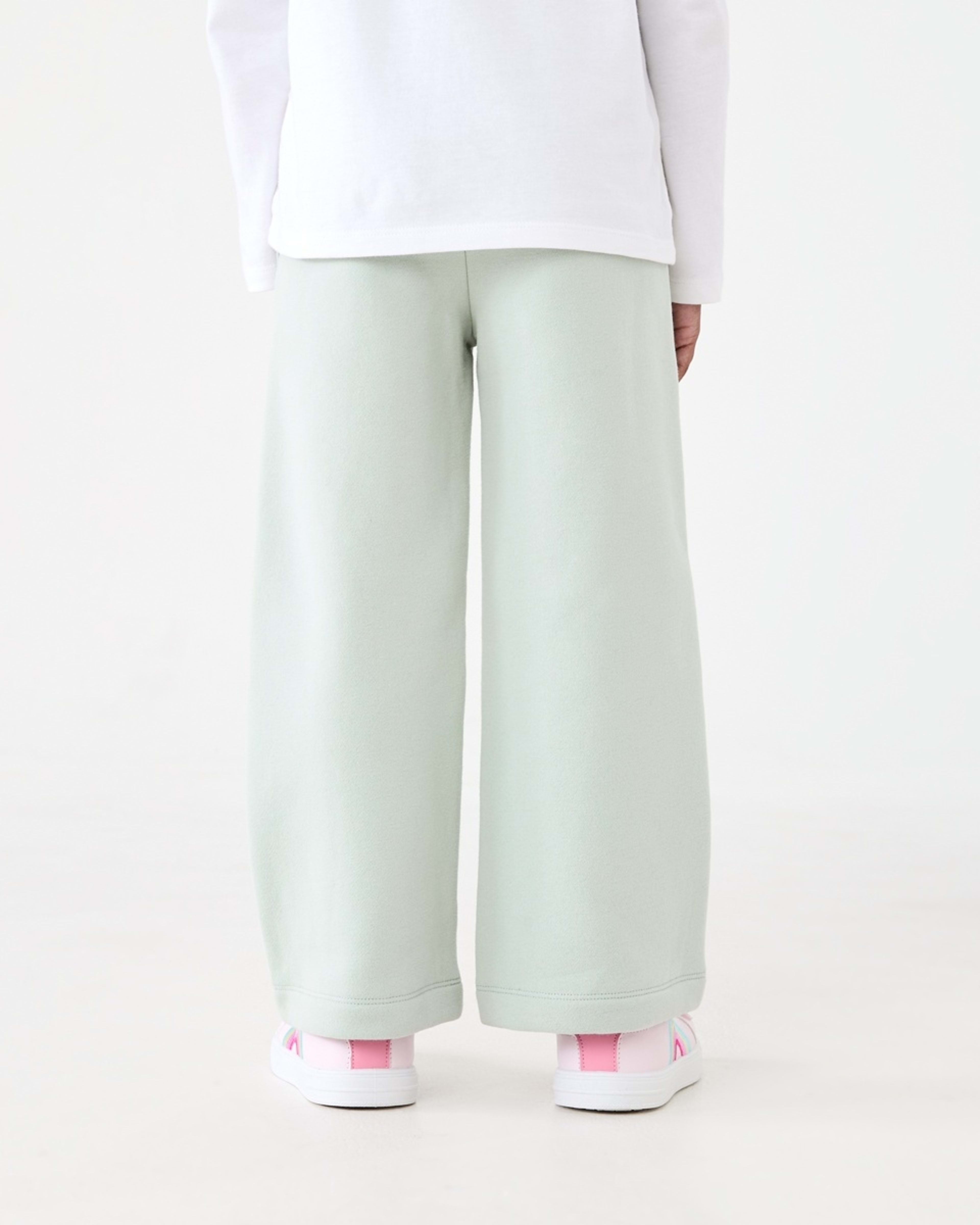 2 Wide Leg Trackpants Aqua Grey, 2 of 8