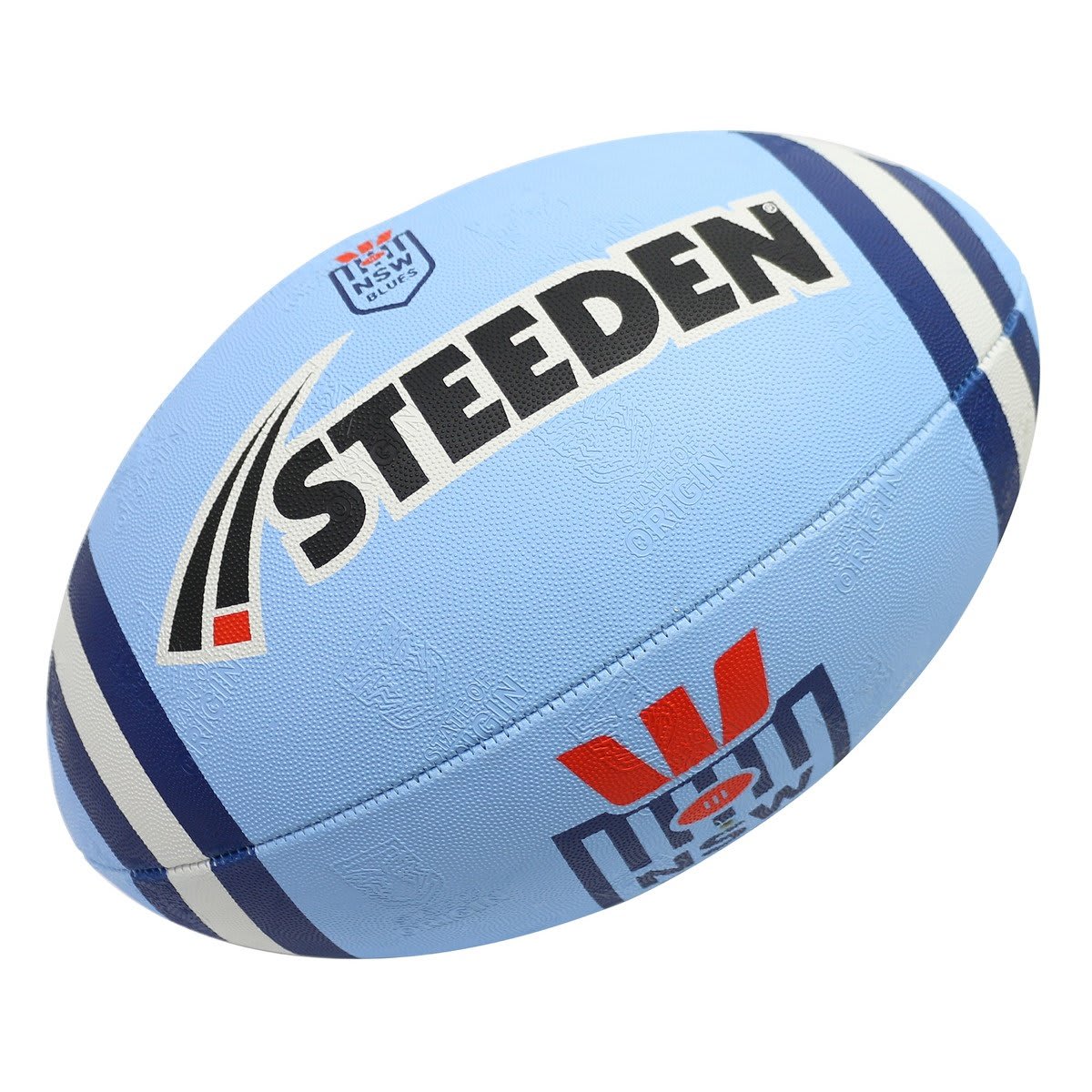 NSW Blues Steeden Rugby Ball Size 3 Kmart