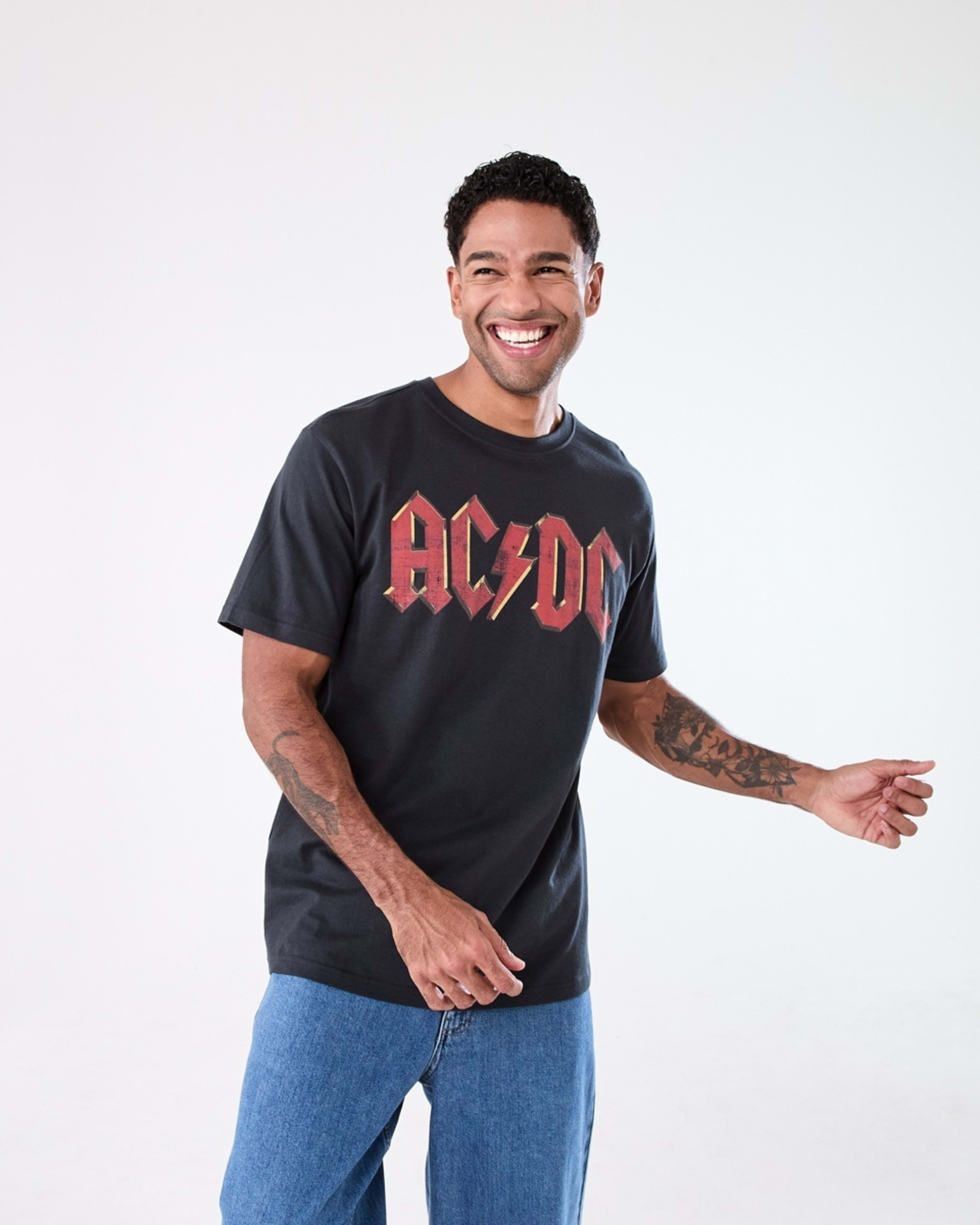 1 AC/DC License T-shirt Black