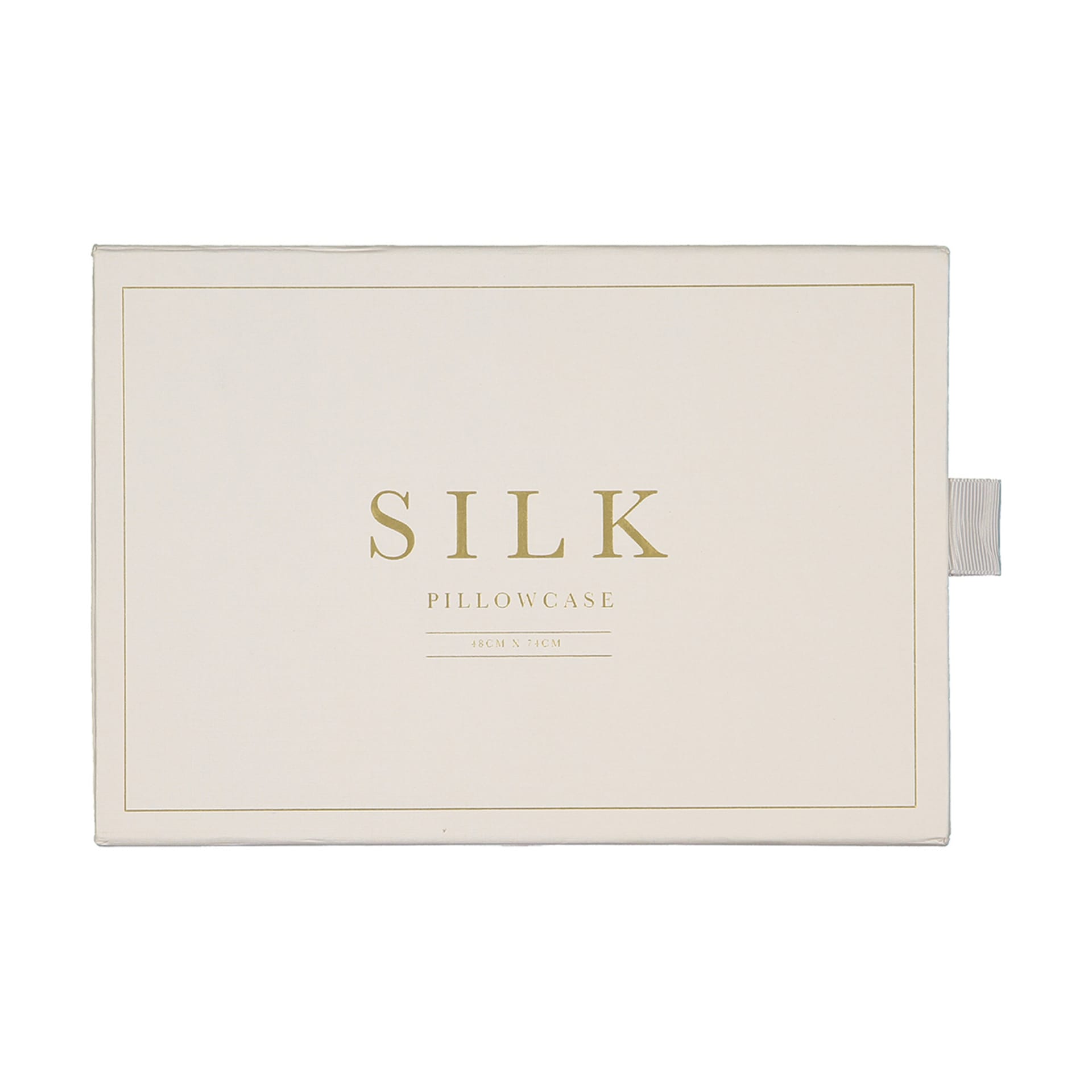 Silk Pillowcase Silver Kmart