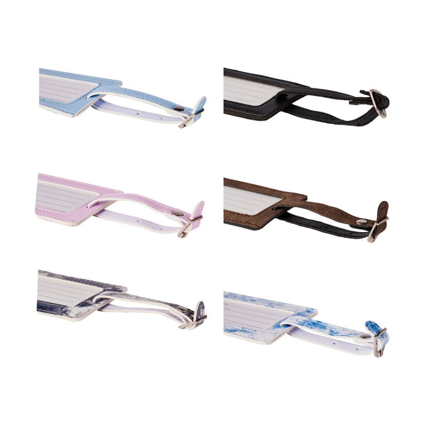 2 Piece Luggage Tags Assorted Kmart