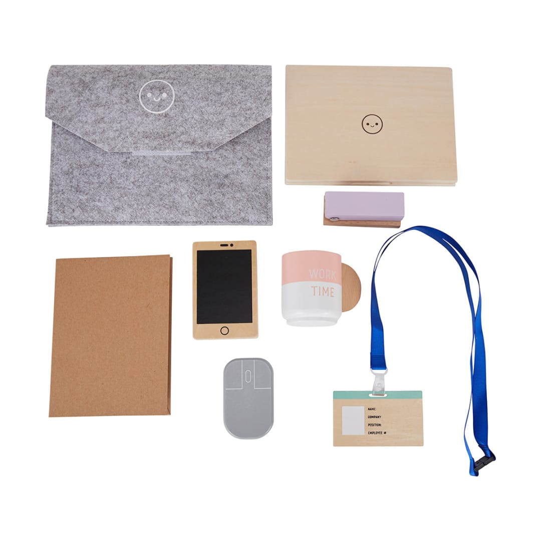 Wooden Work from Home Set Kmart