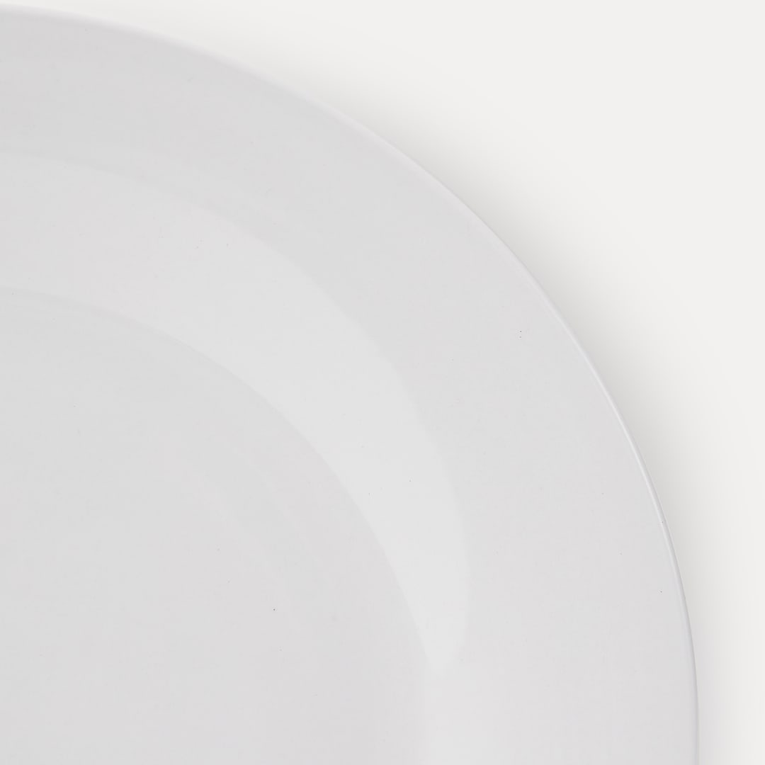 White Dinner Plate Kmart