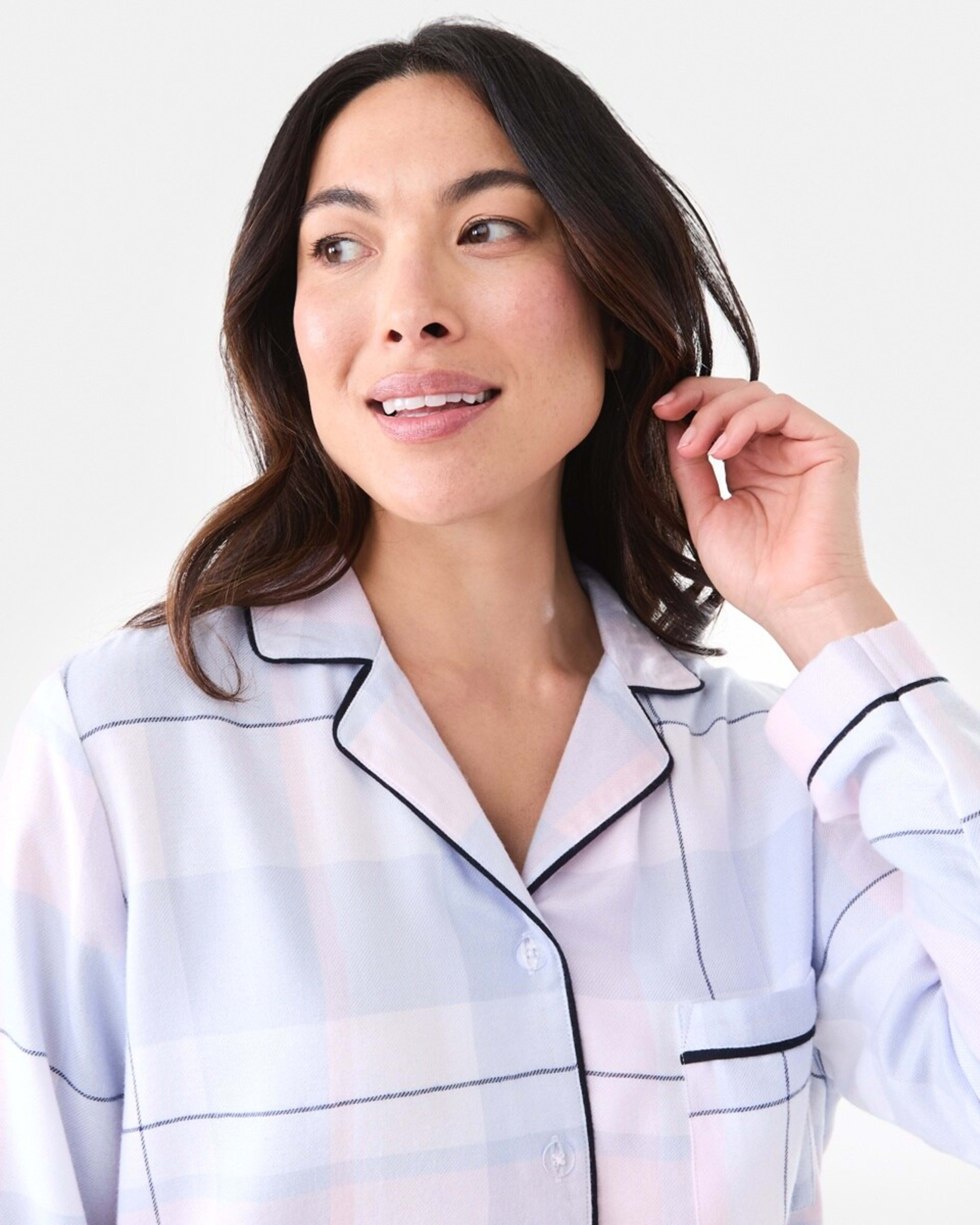4 Classic Flannel Pyjama Set Soft Chk B, 4 of 6