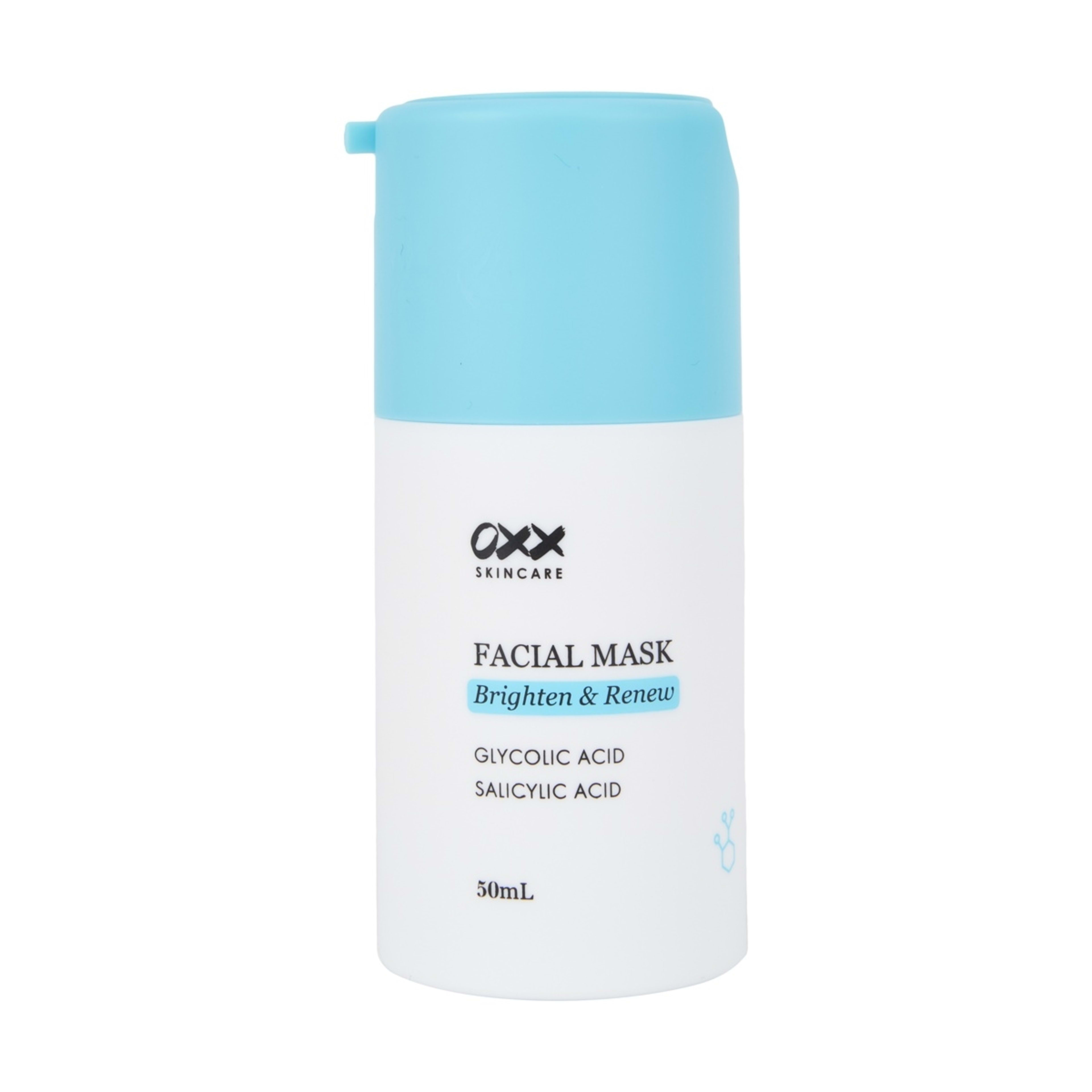 1 OXX Skincare Facial Mask 50ml - Glycolic Acid and Salicylic Acid