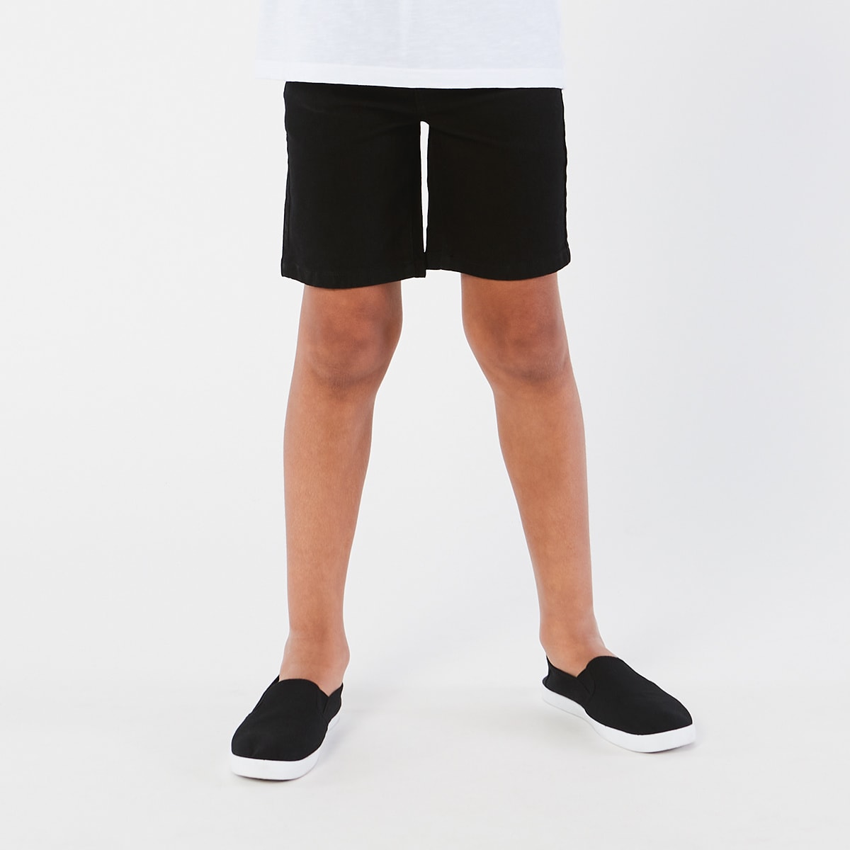 Black denim shorts outlet kmart