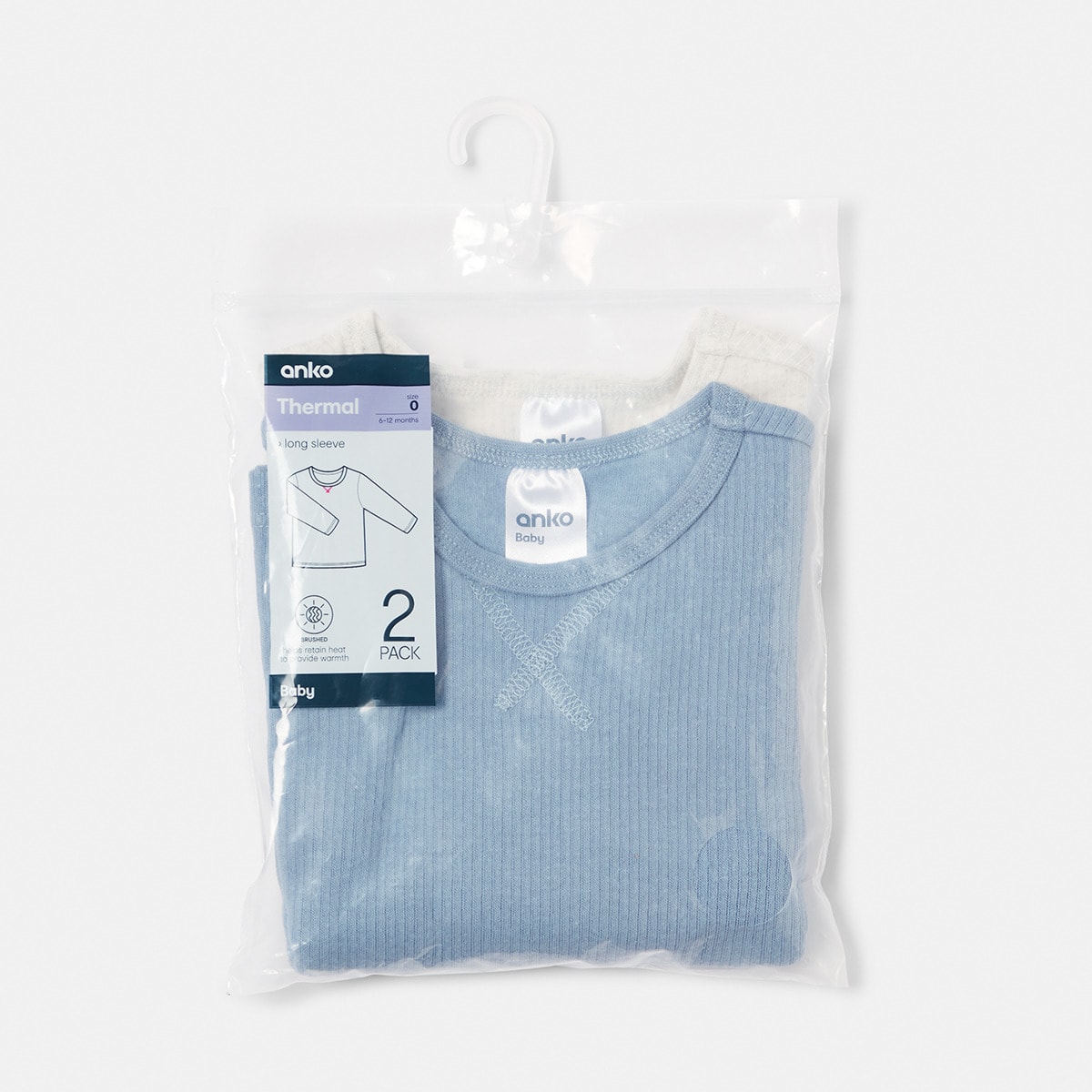 2 Pack Baby Thermals Kmart