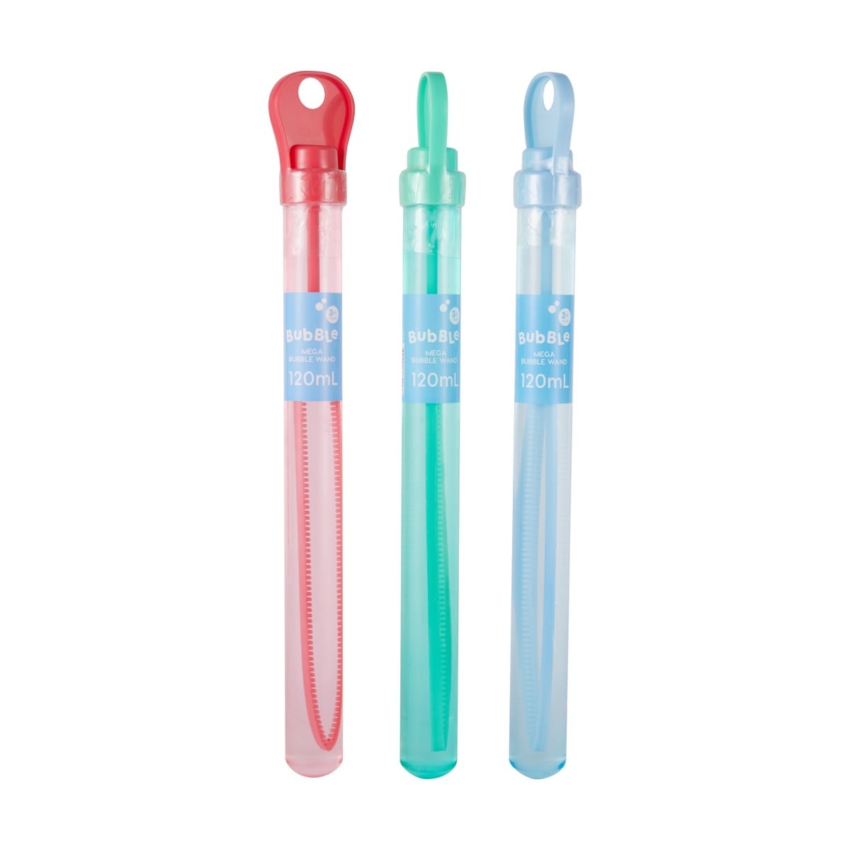 120ml Bubble Mega Wand Assorted Kmart