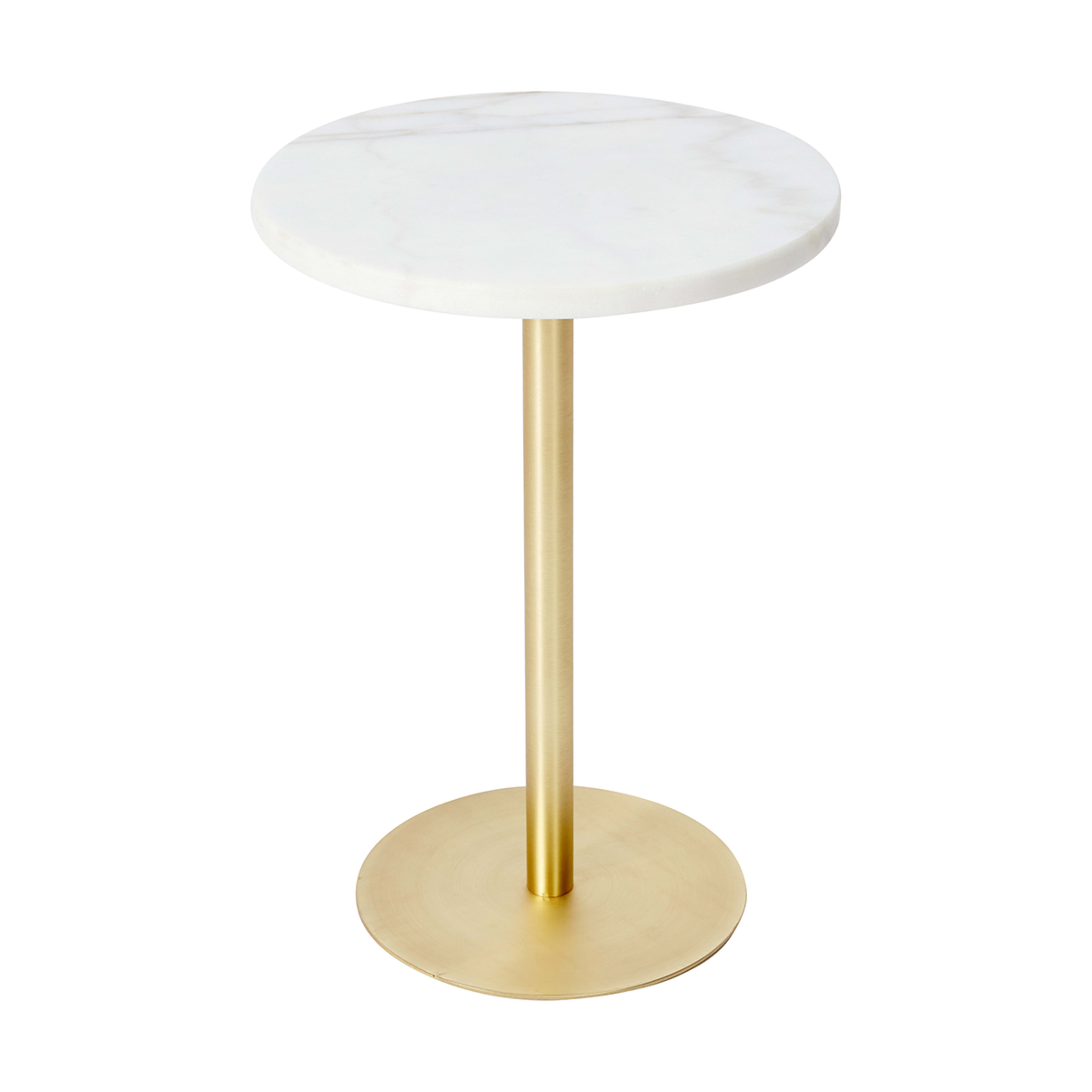 Stella Marble Side Table Kmart