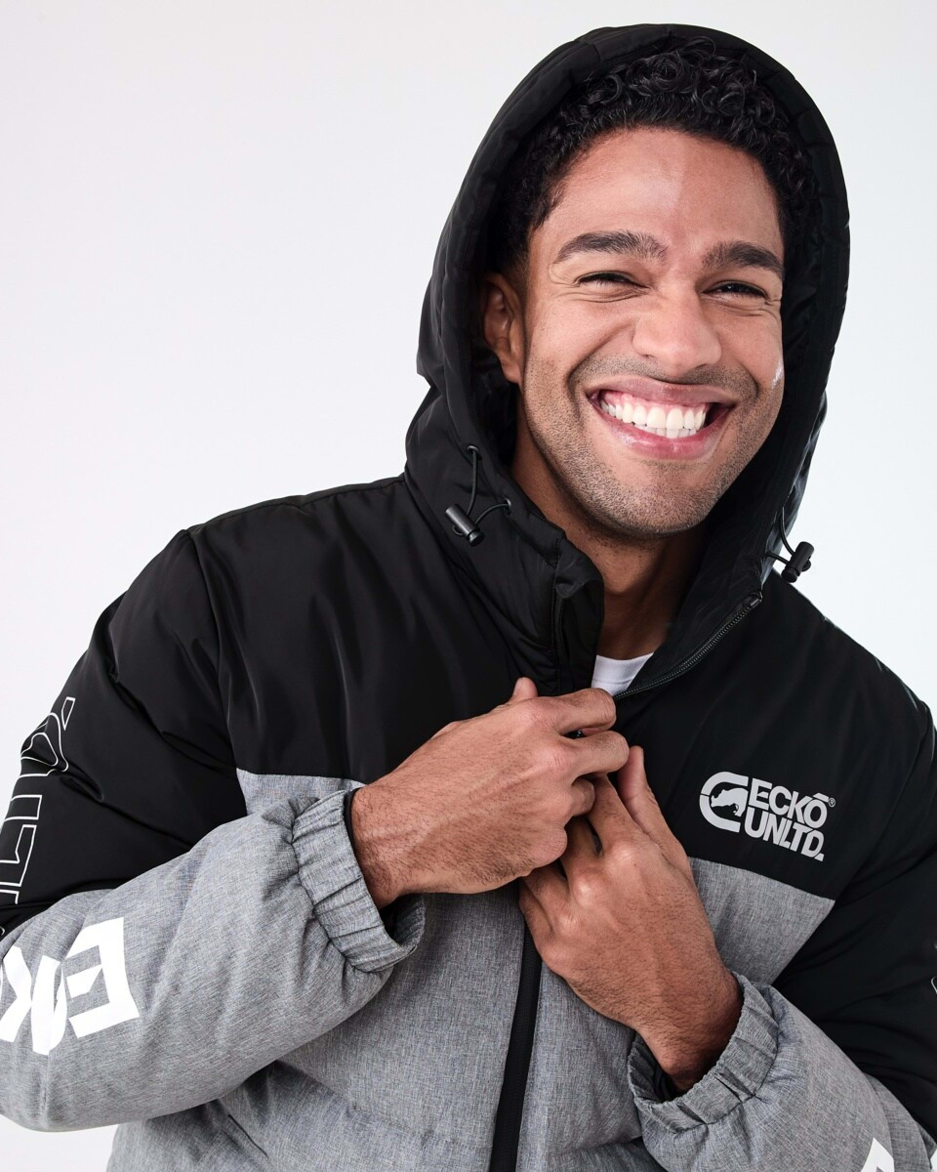 5 Ecko License Puffer Jacket Black, 5 of 9