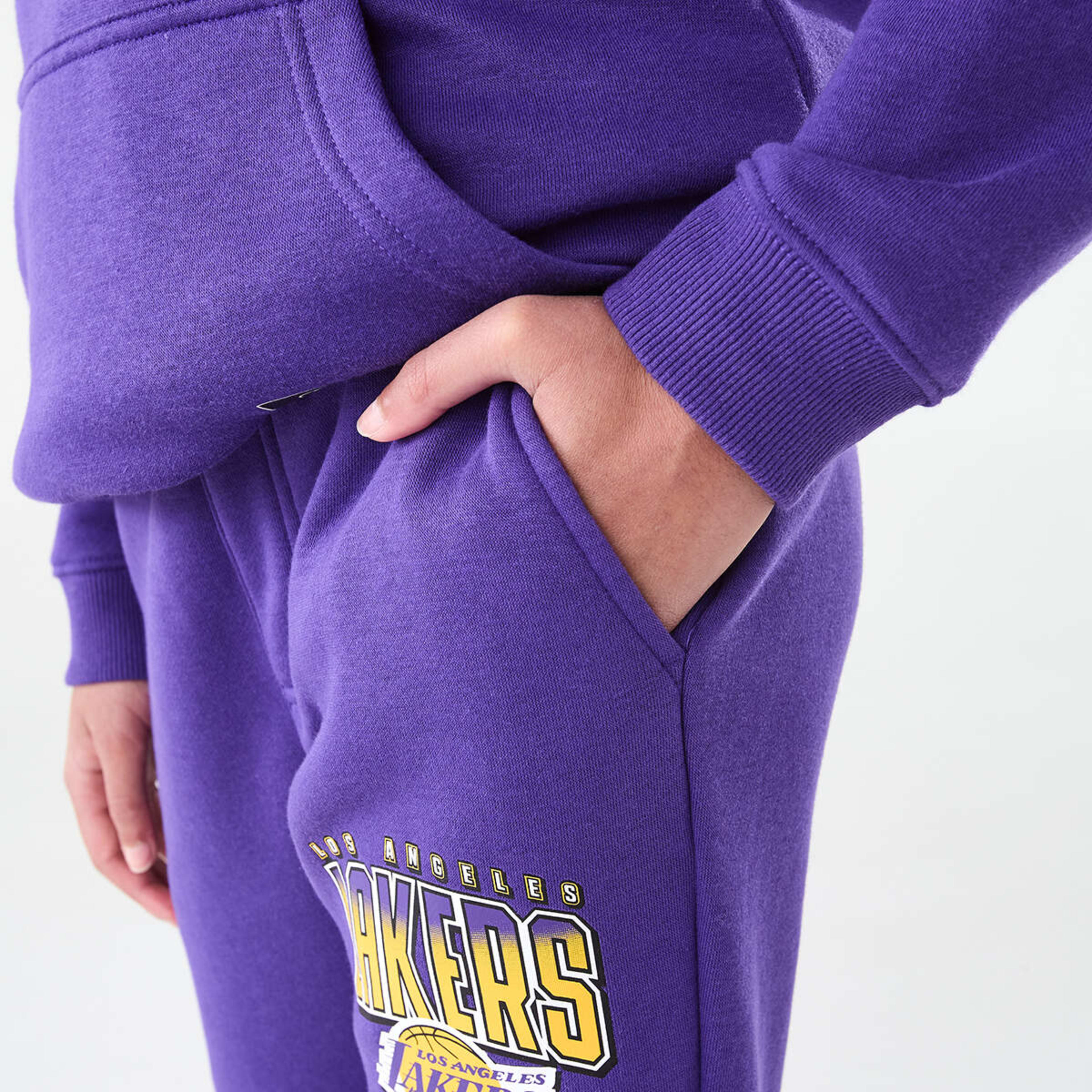 4 NBA Kids Trackpants Purple Lkrs 7cn2, 4 of 9