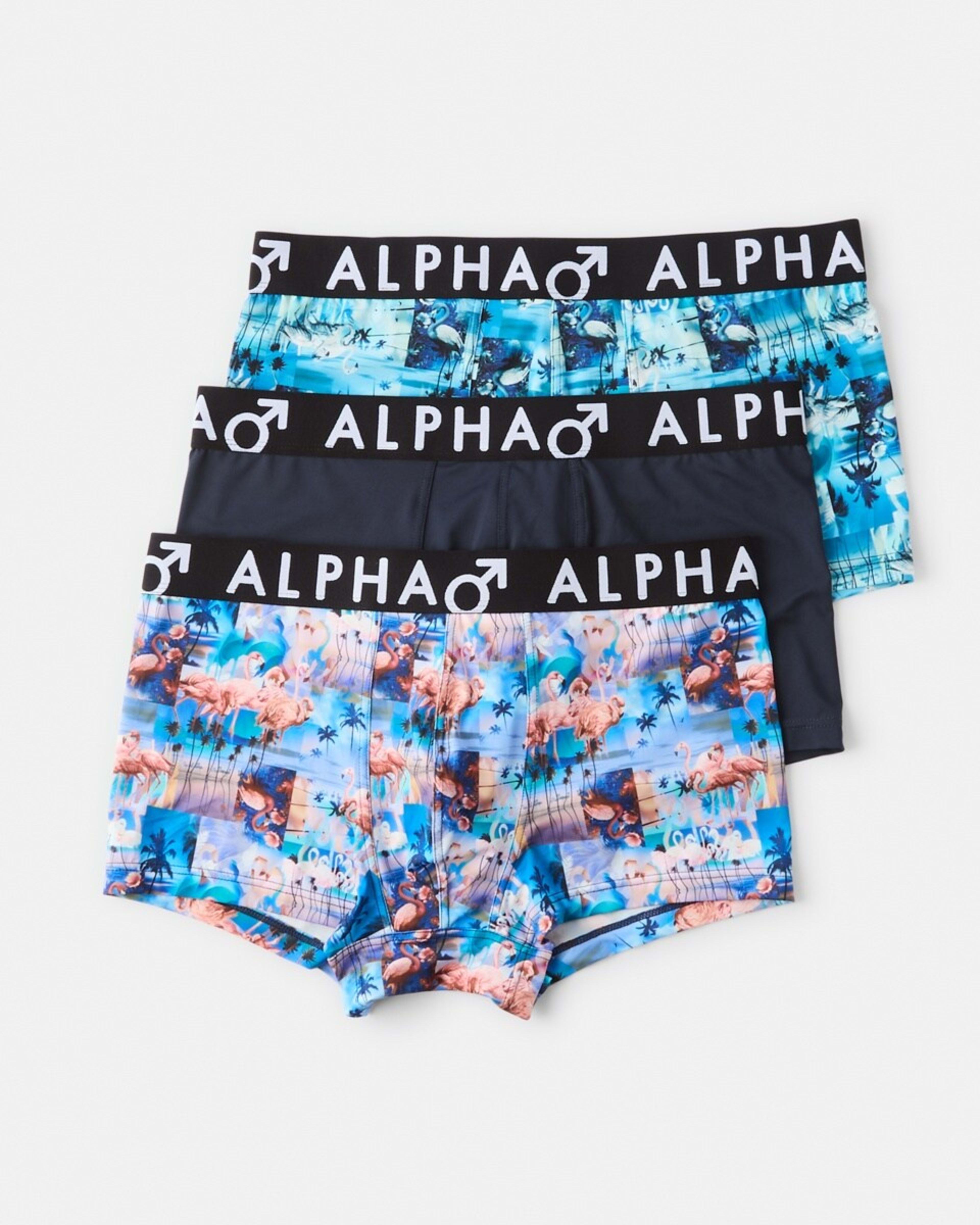 1 3 Pack Microfibre Trunks Flmin Bch, 1 of 8