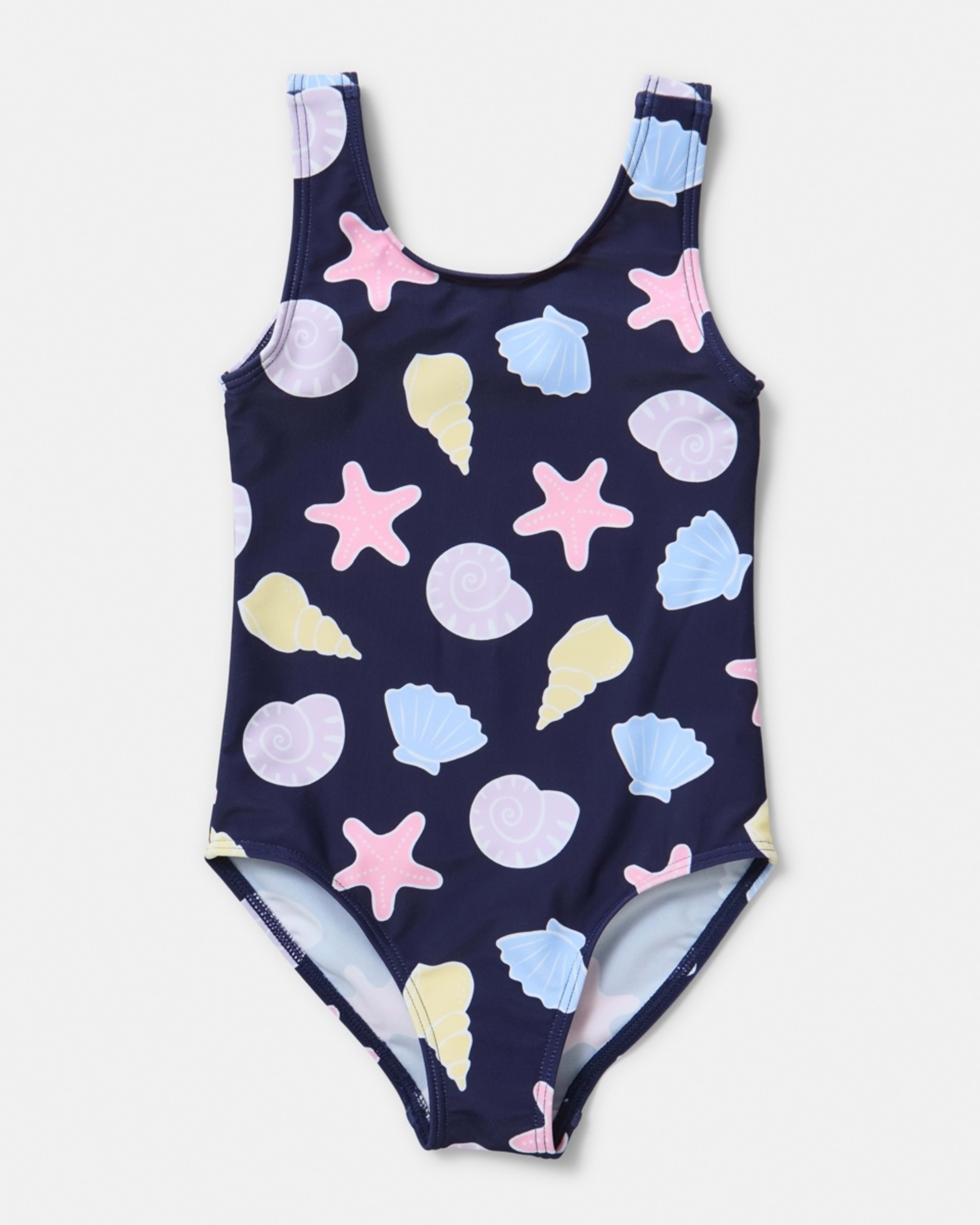 5 One Piece Swimsuit SEA SHELL DEEP INDIGO, 5 of 8