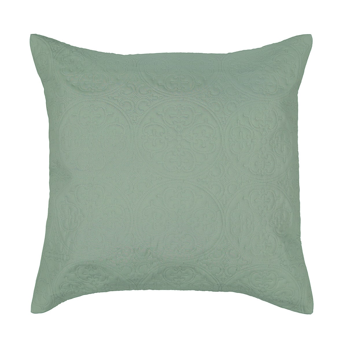 Aria European Pillowcase Sage Kmart