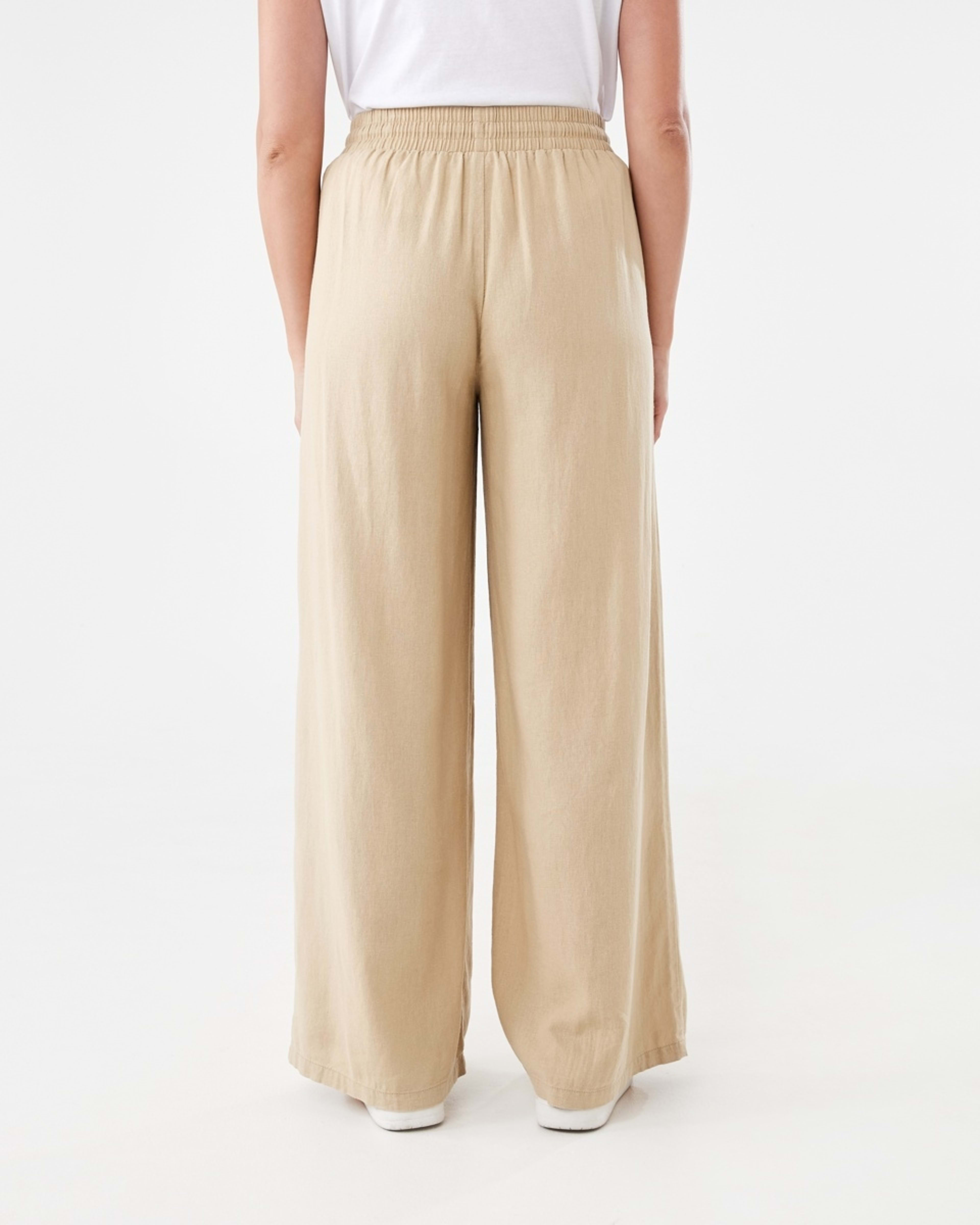 3 Linen Blend Wide Leg Pants LARK, 3 of 5