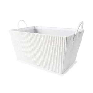 Tapered Ribbed Basket - W