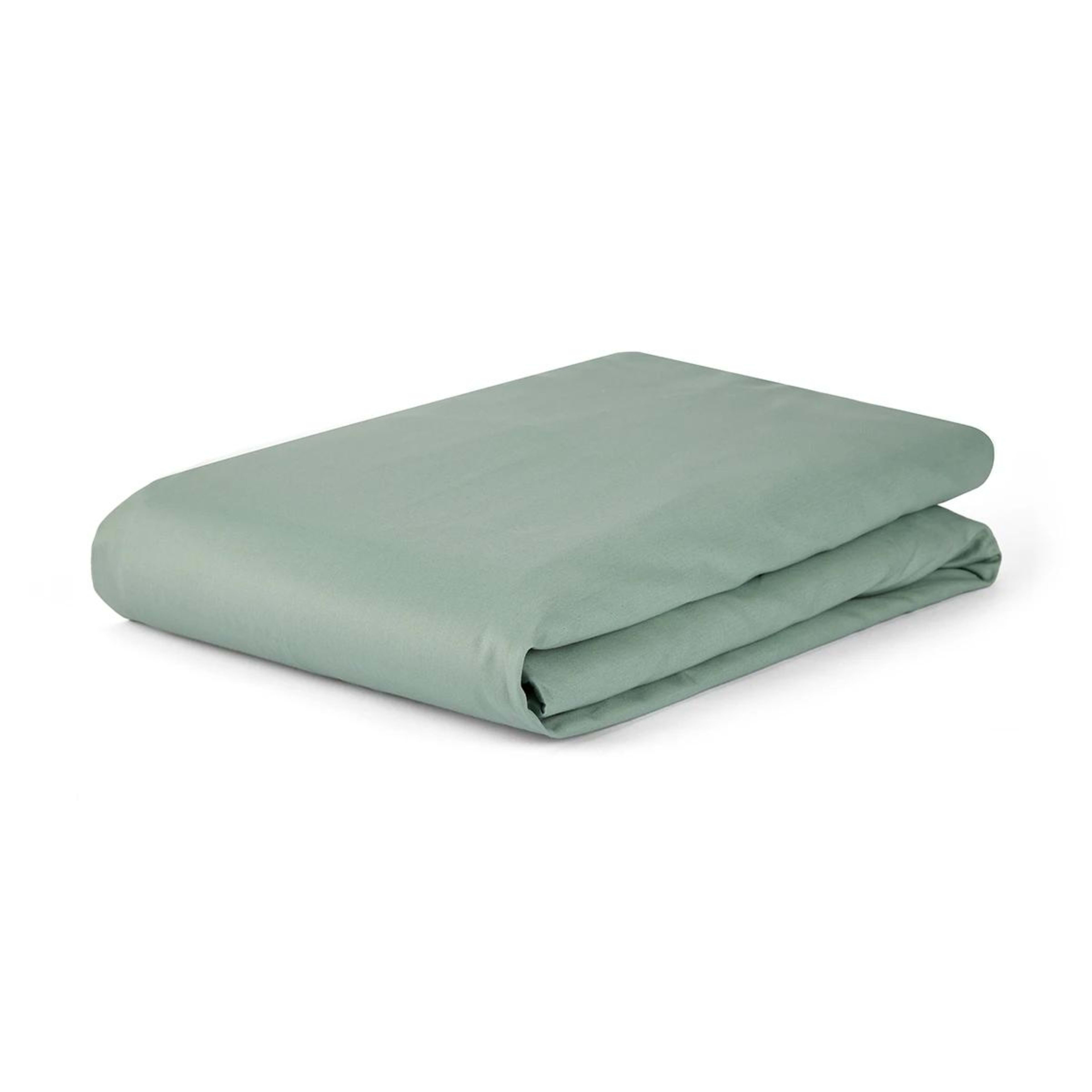 2 500 Thread Count Australian Grown Cotton Fitted Sheet - Queen Bed, Sage, 2 of 4