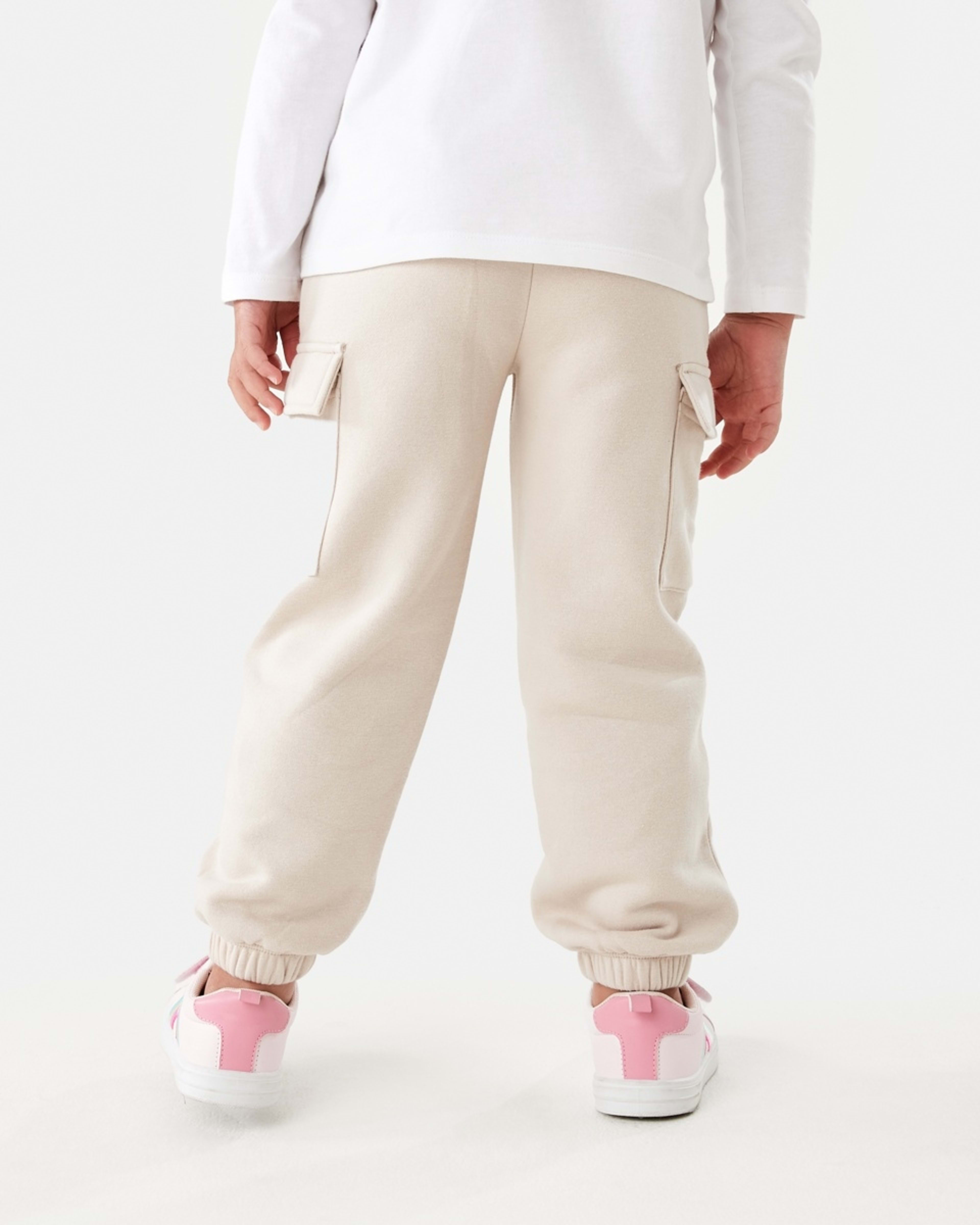 2 Cargo Trackpants Crm Beige, 2 of 9