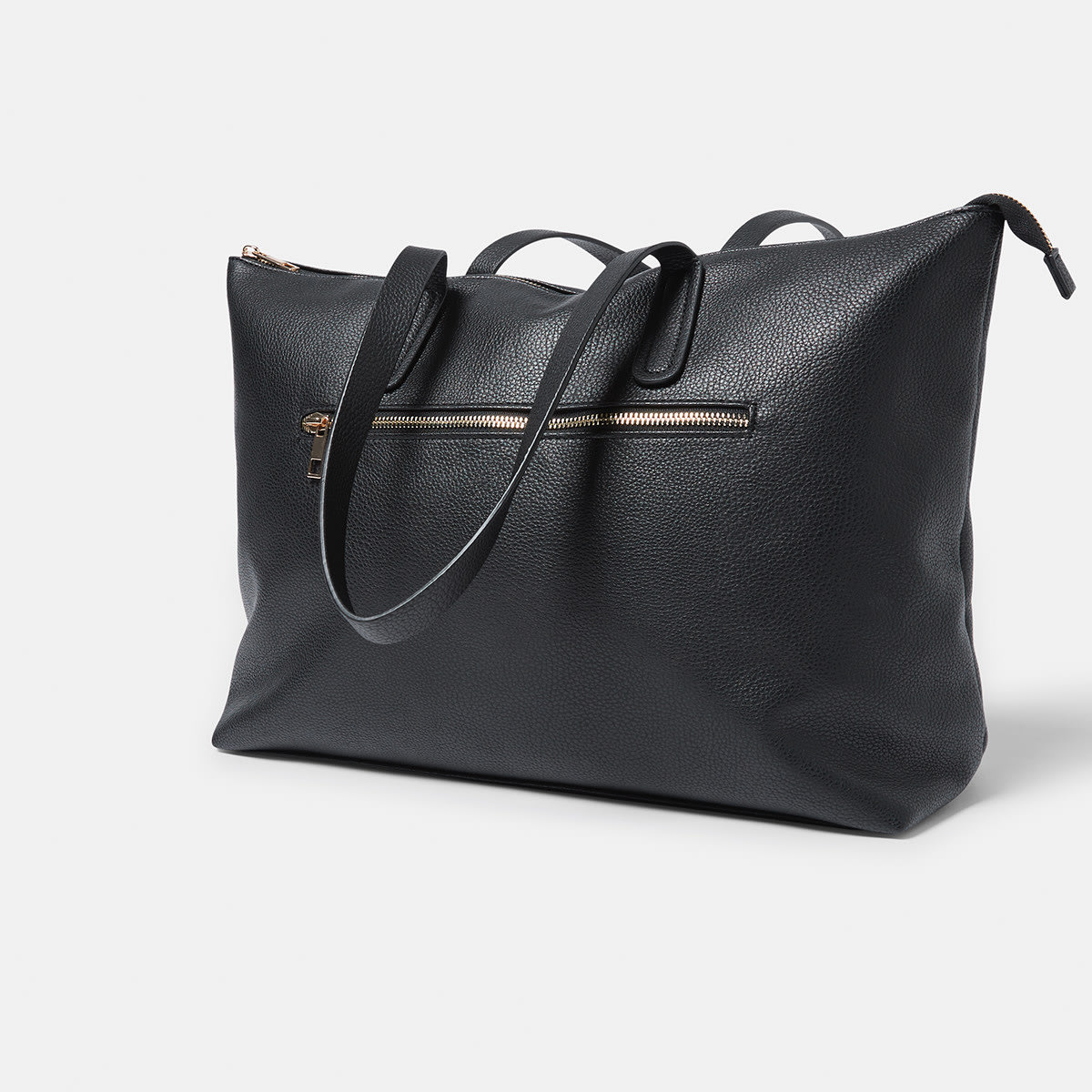 Zip Front Tote Bag Kmart