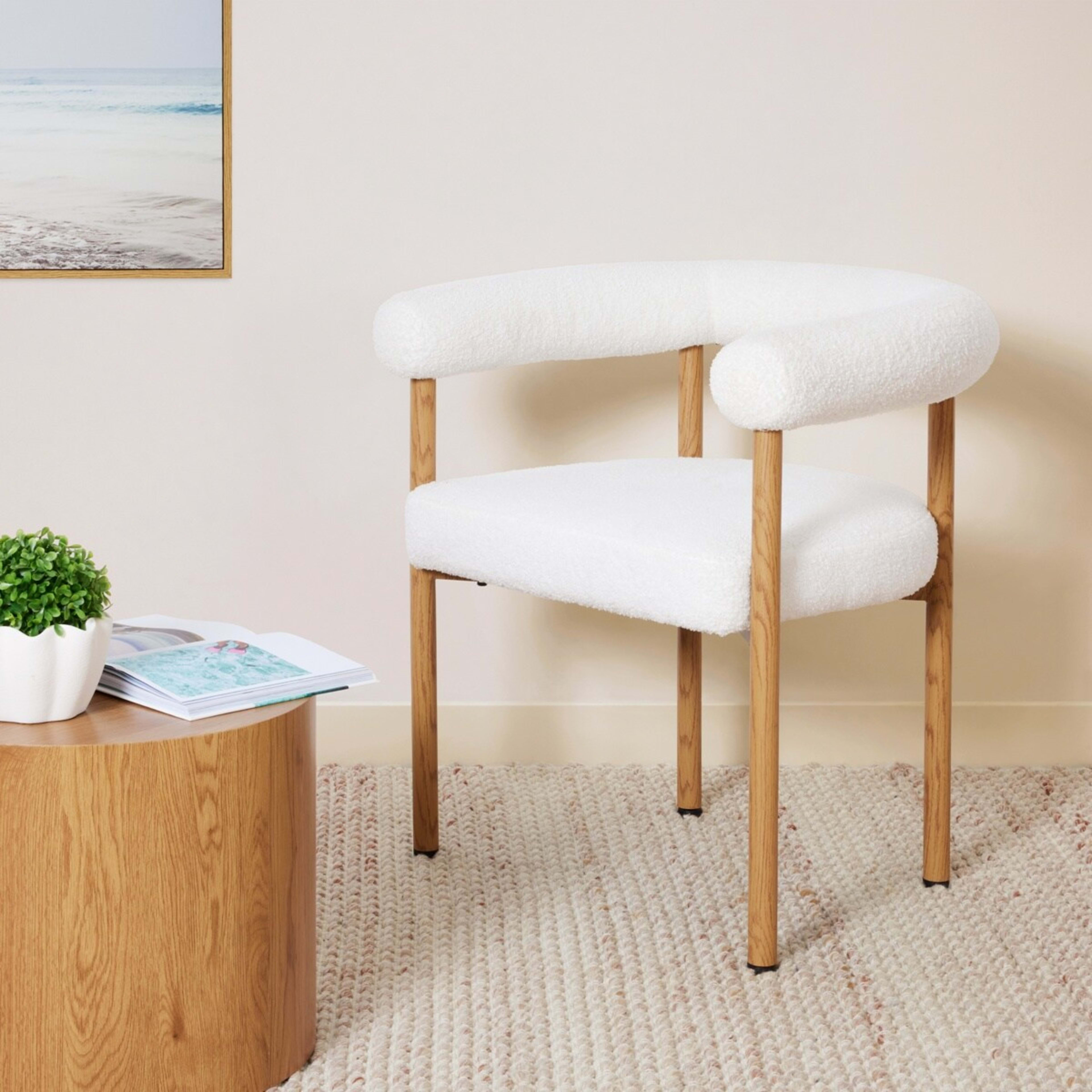 1 Boucle Occasional Chair