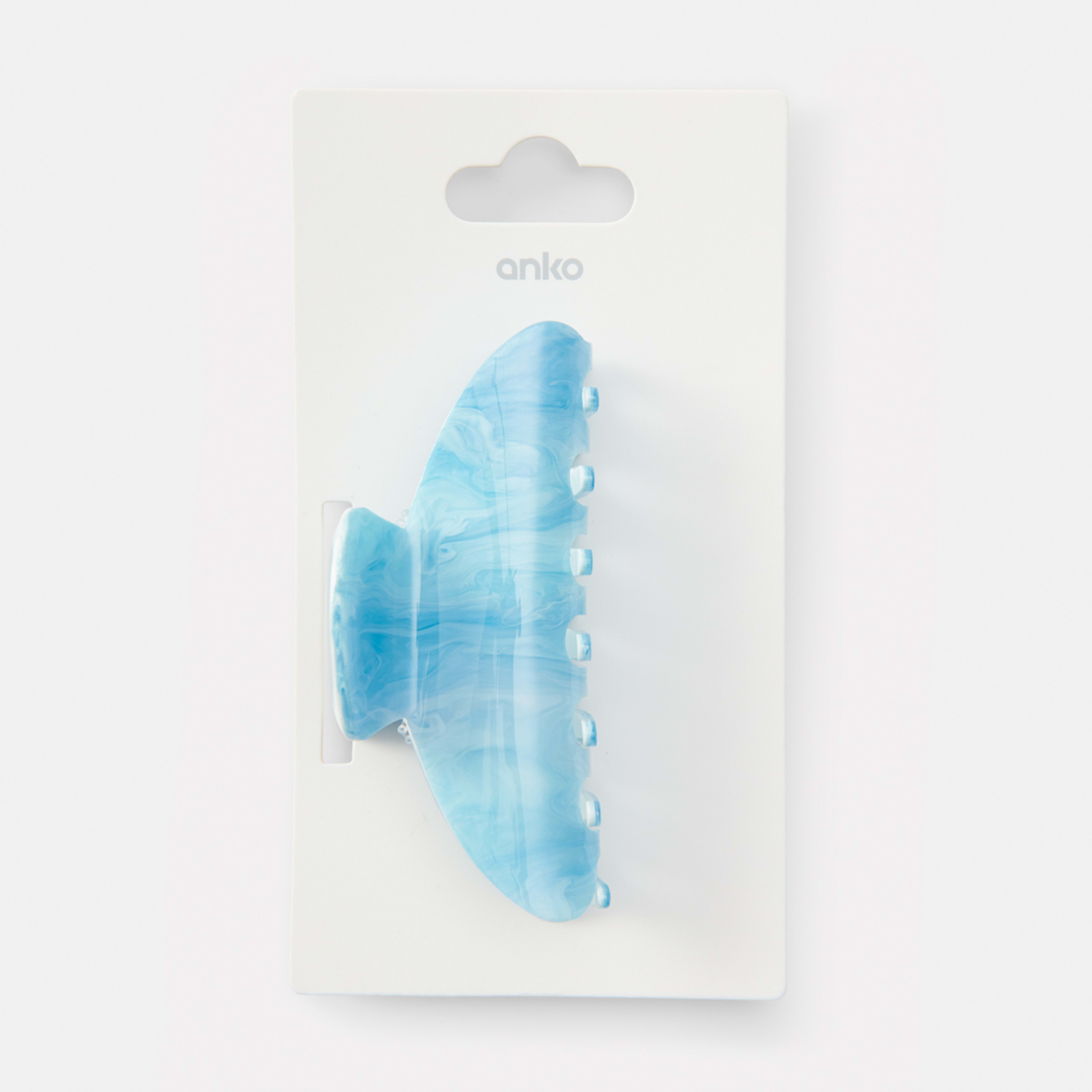 4 Blue Half Moon Claw Hair Clip, 4 of 4