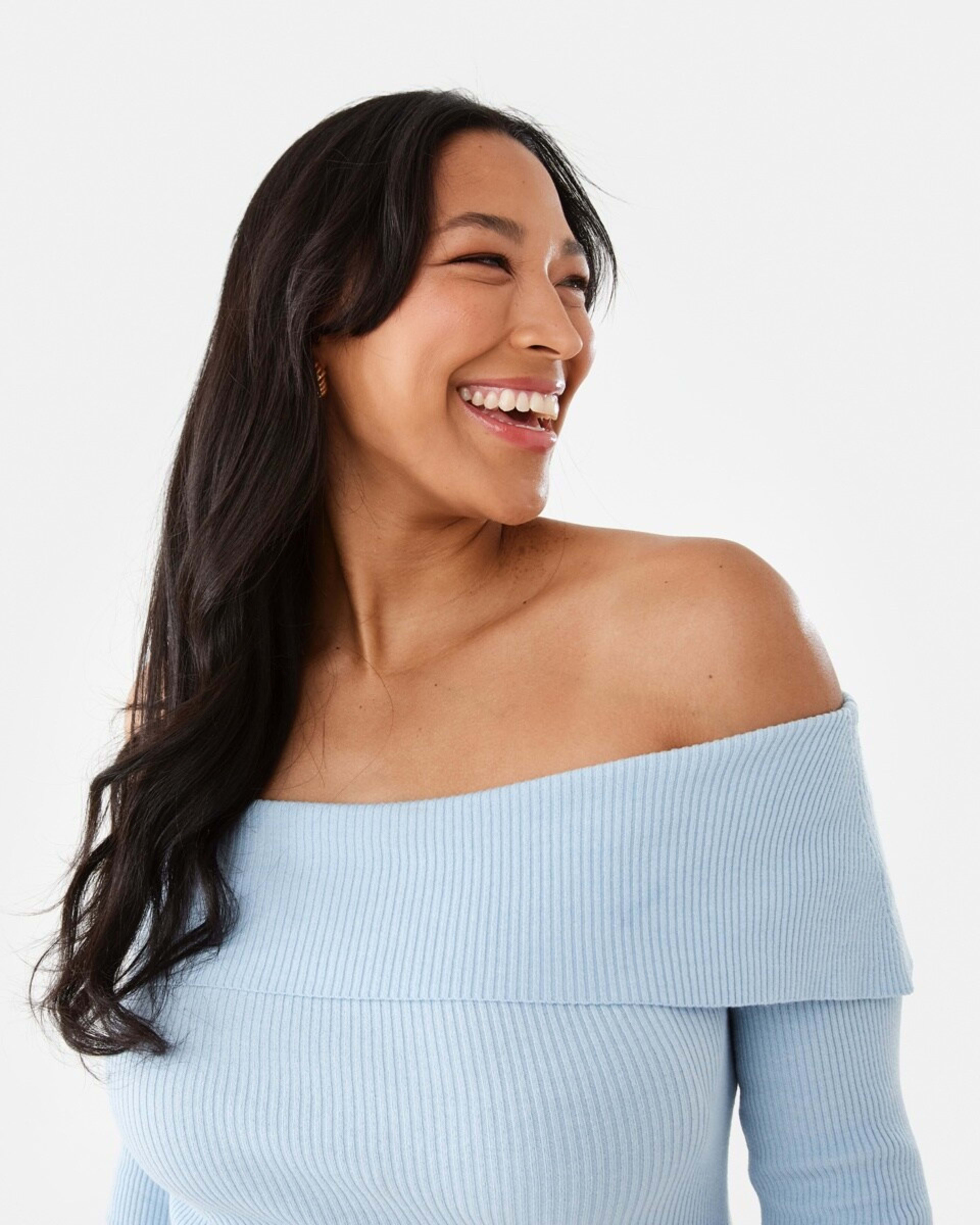 5 Long Sleeve Off Shoulder Top SKYWAY, 5 of 8