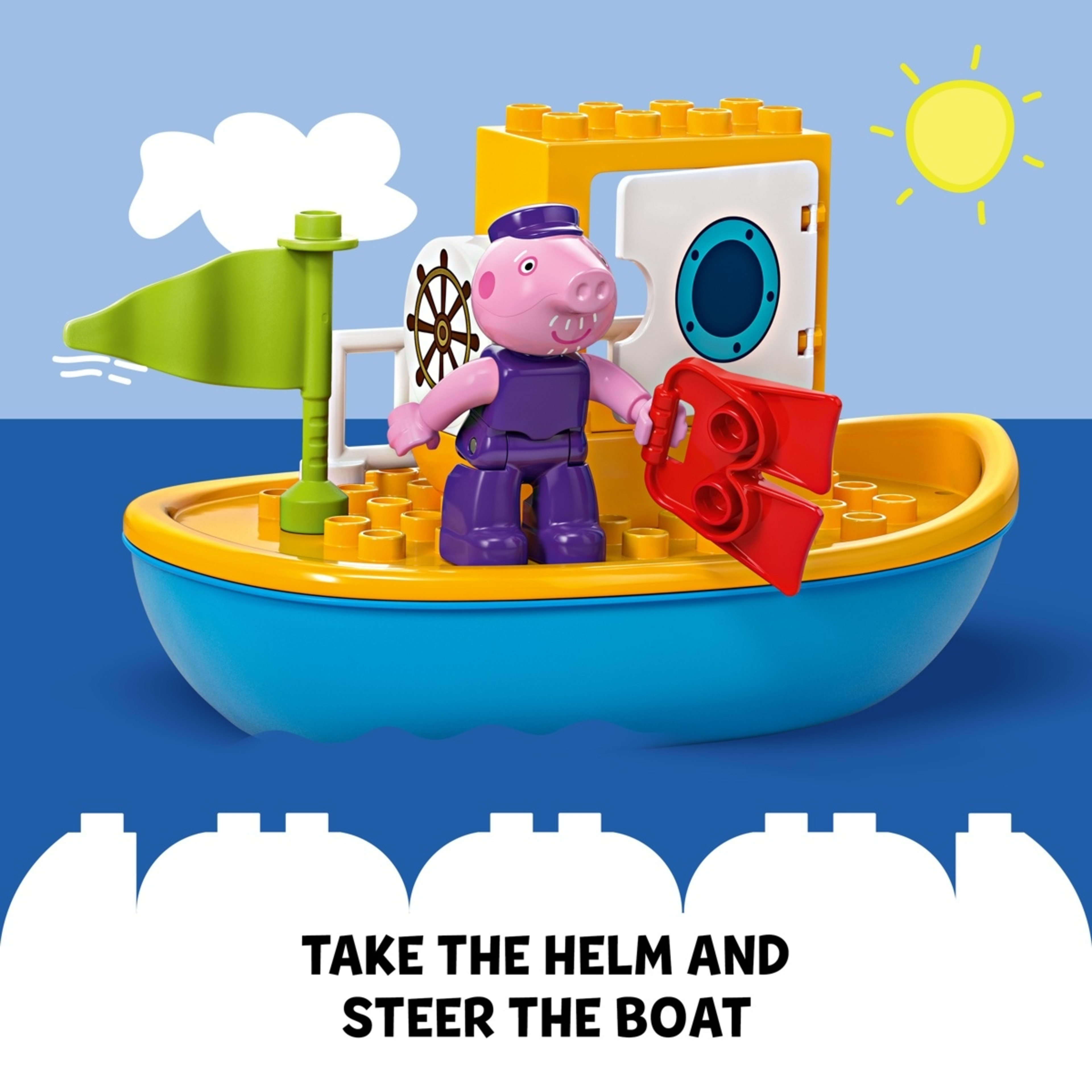 5 LEGO DUPLO Peppa Pig Boat Trip 10432, 5 of 9