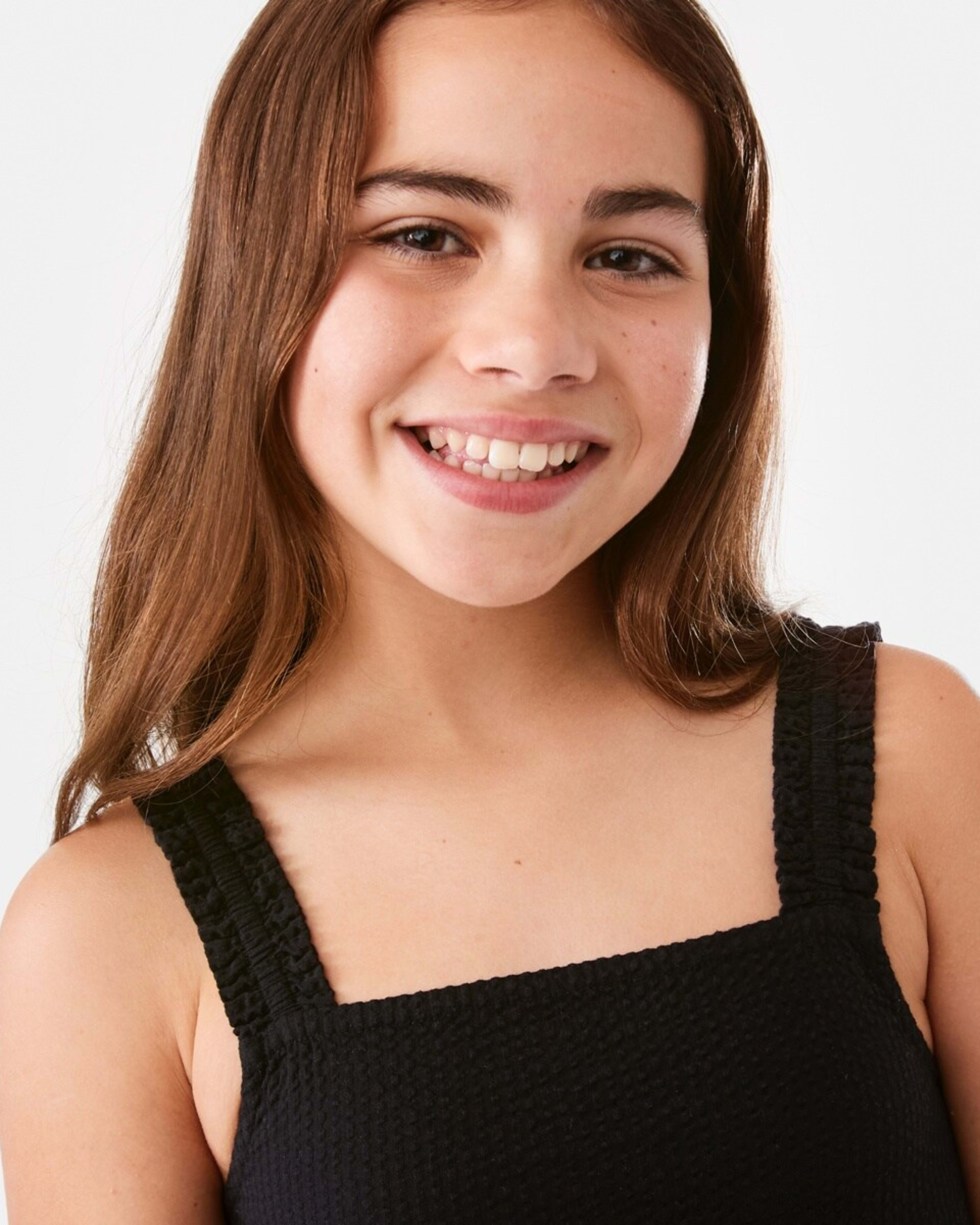 3 Cut Out Frill Dress Black, 3 of 10