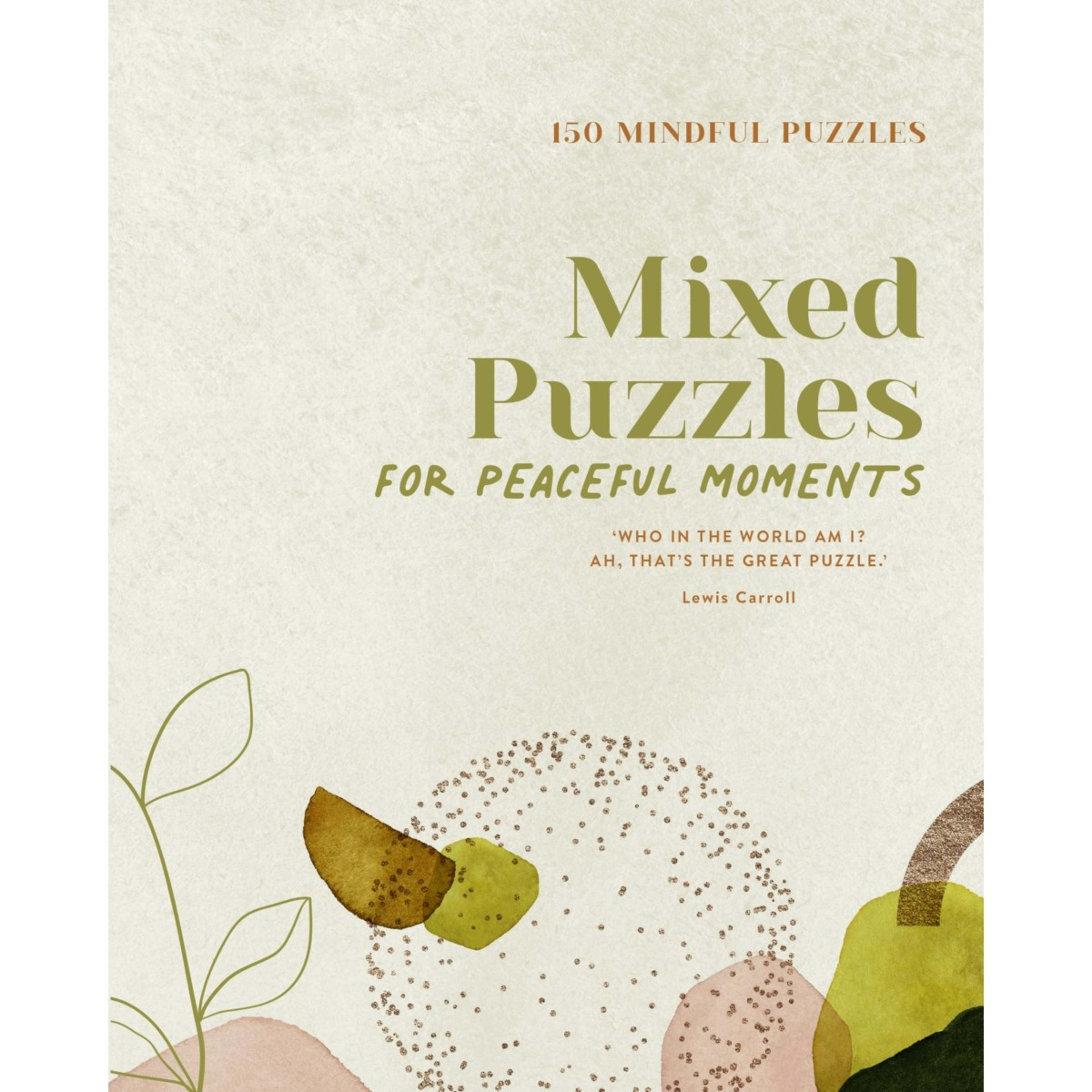 Mixed Puzzles For Peaceful Moments 150 Mindful Puzzles Book Kmart NZ