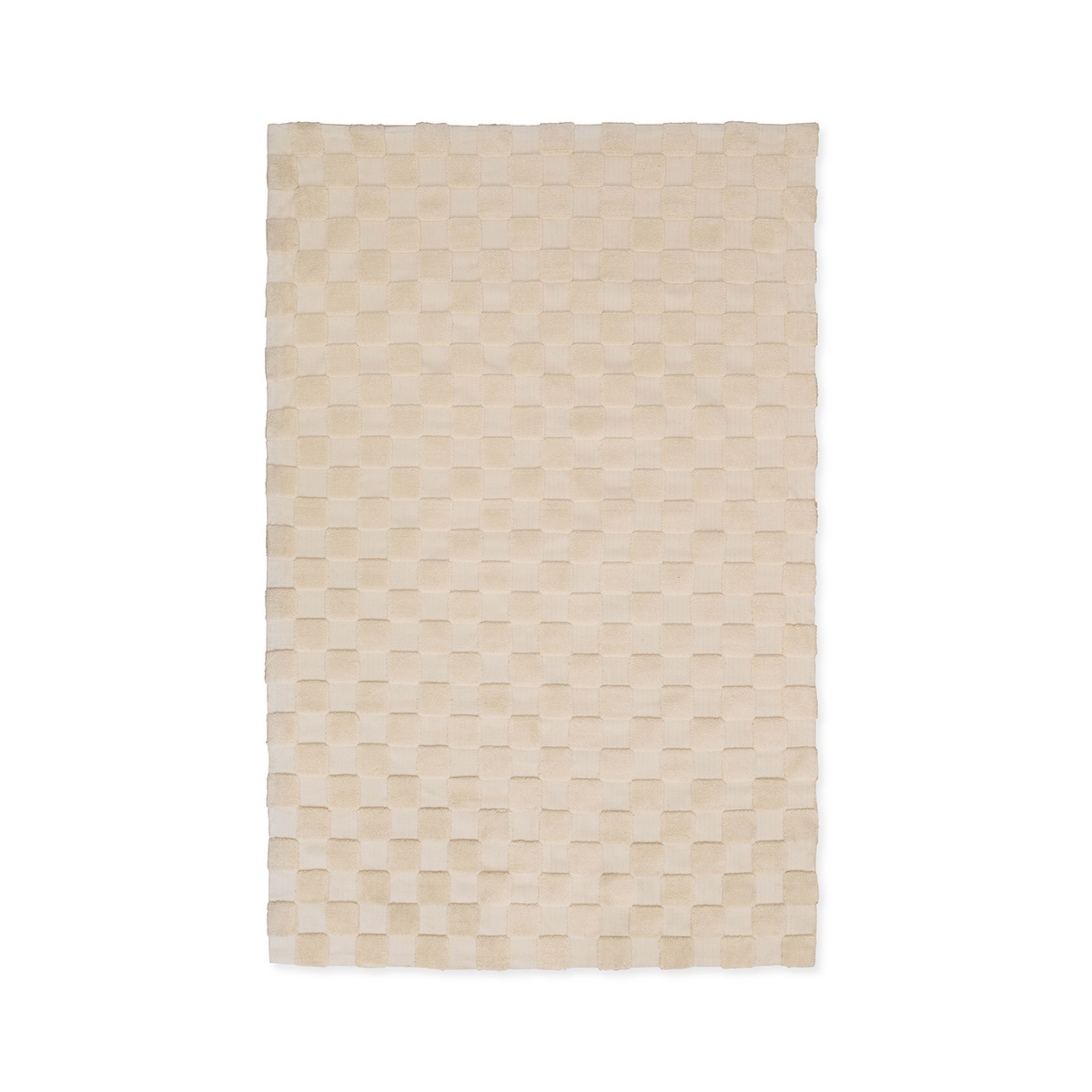 6 Check Rug - Natural, Extra Large - 270cm x 180cm, 6 of 7
