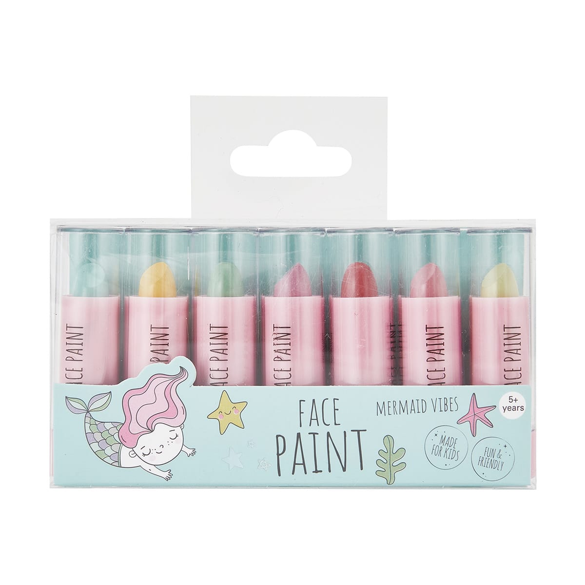 7 Pack OXX Kids Face Paint Kmart