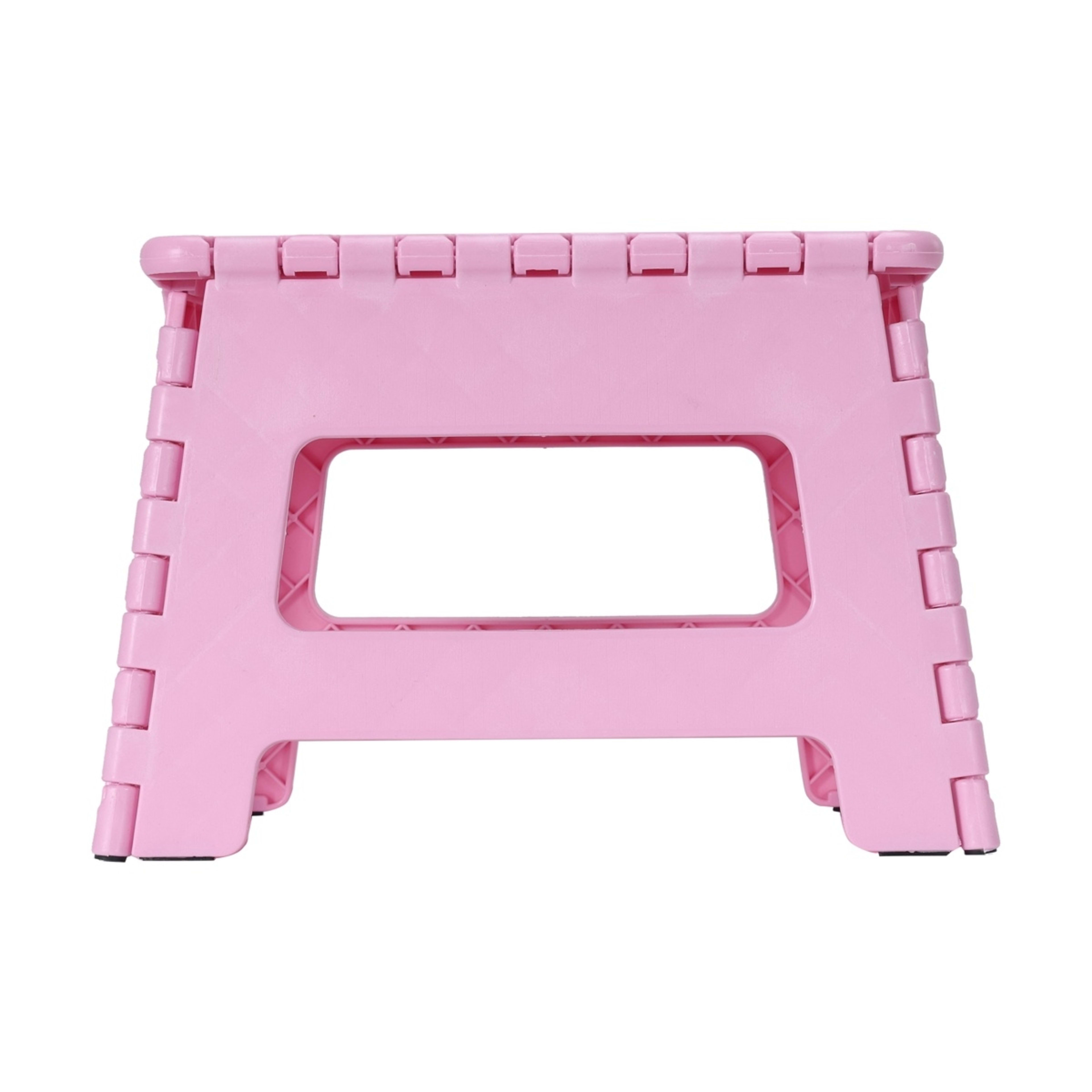 2 Folding Step Stool - Pink, 2 of 9