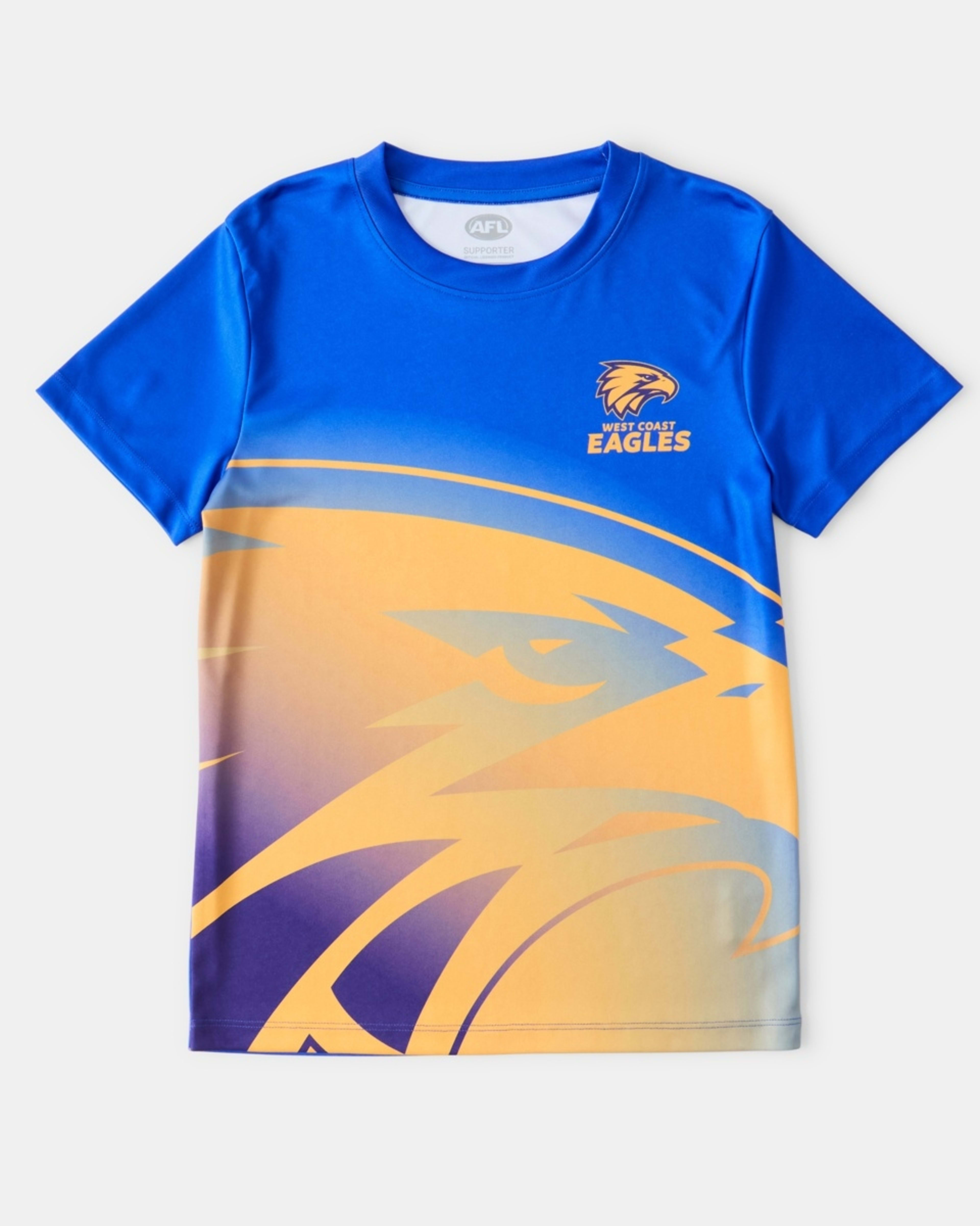 8 Official AFL Kids Training T-shirt West Coast, 8 of 9