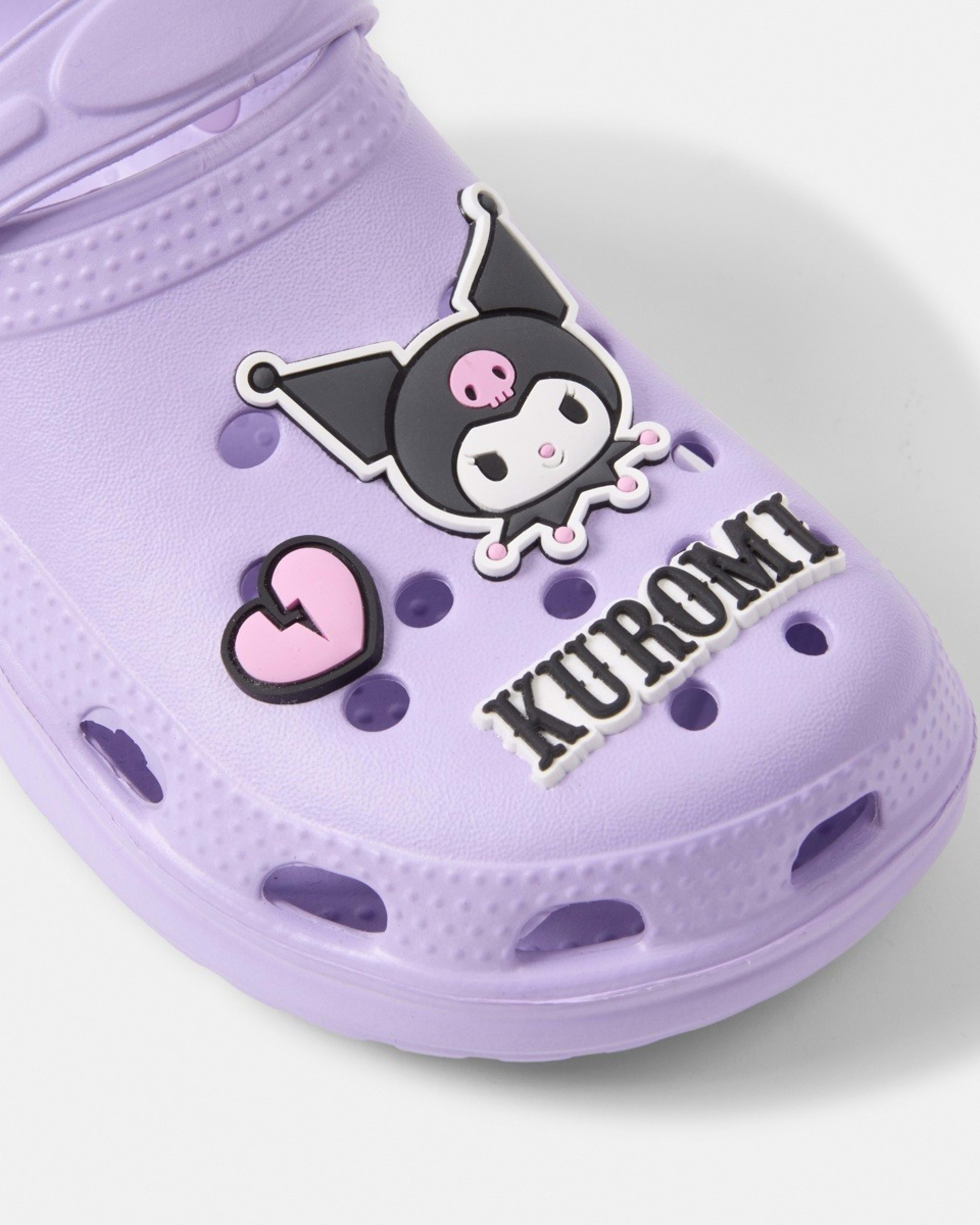 4 Senior Hello Kitty License Clogs HELLO KITTY PURPLE, 4 of 4