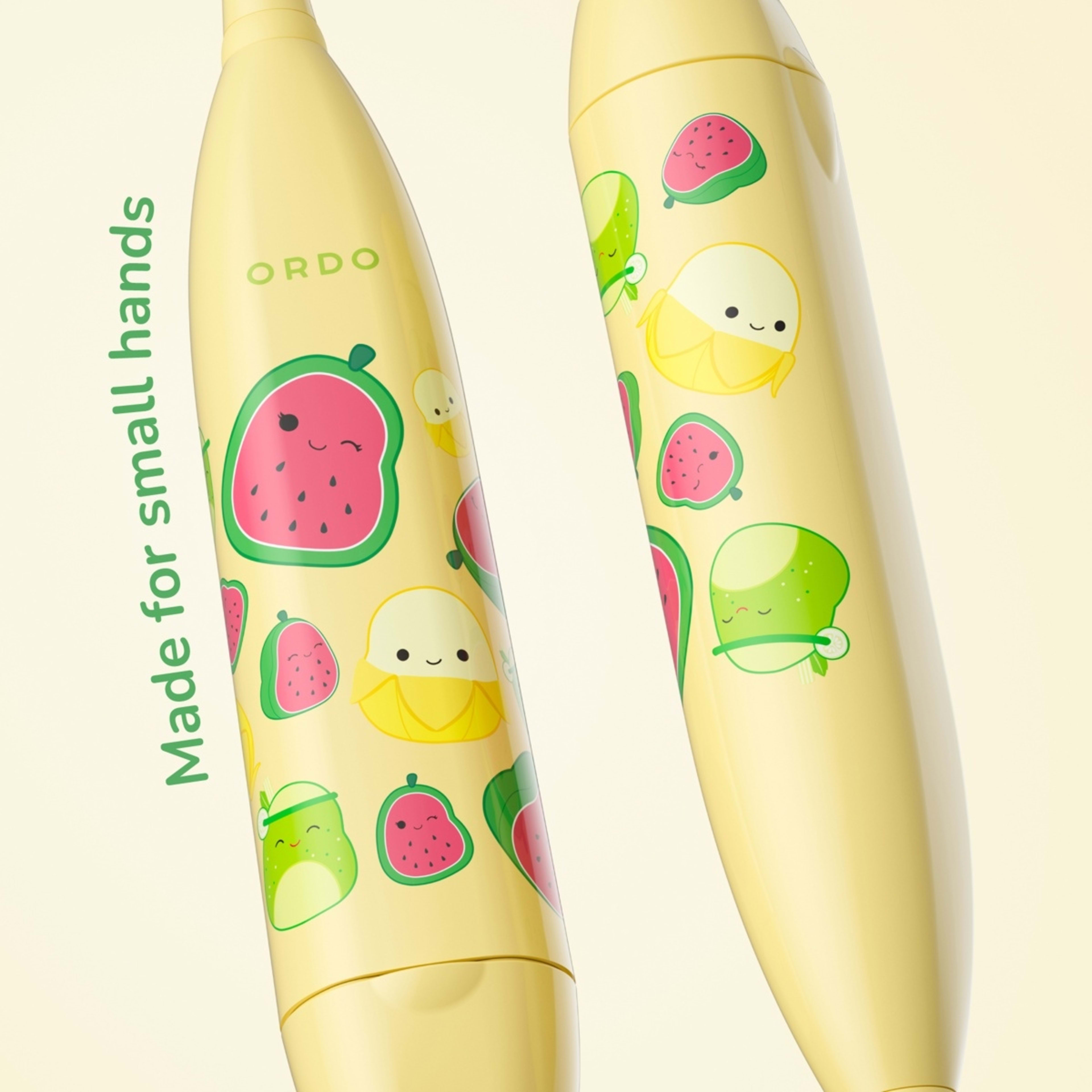 2 Original Squishmallows Ordo Sonic Kids Battery Toothbrush - Wanda, 2 of 7