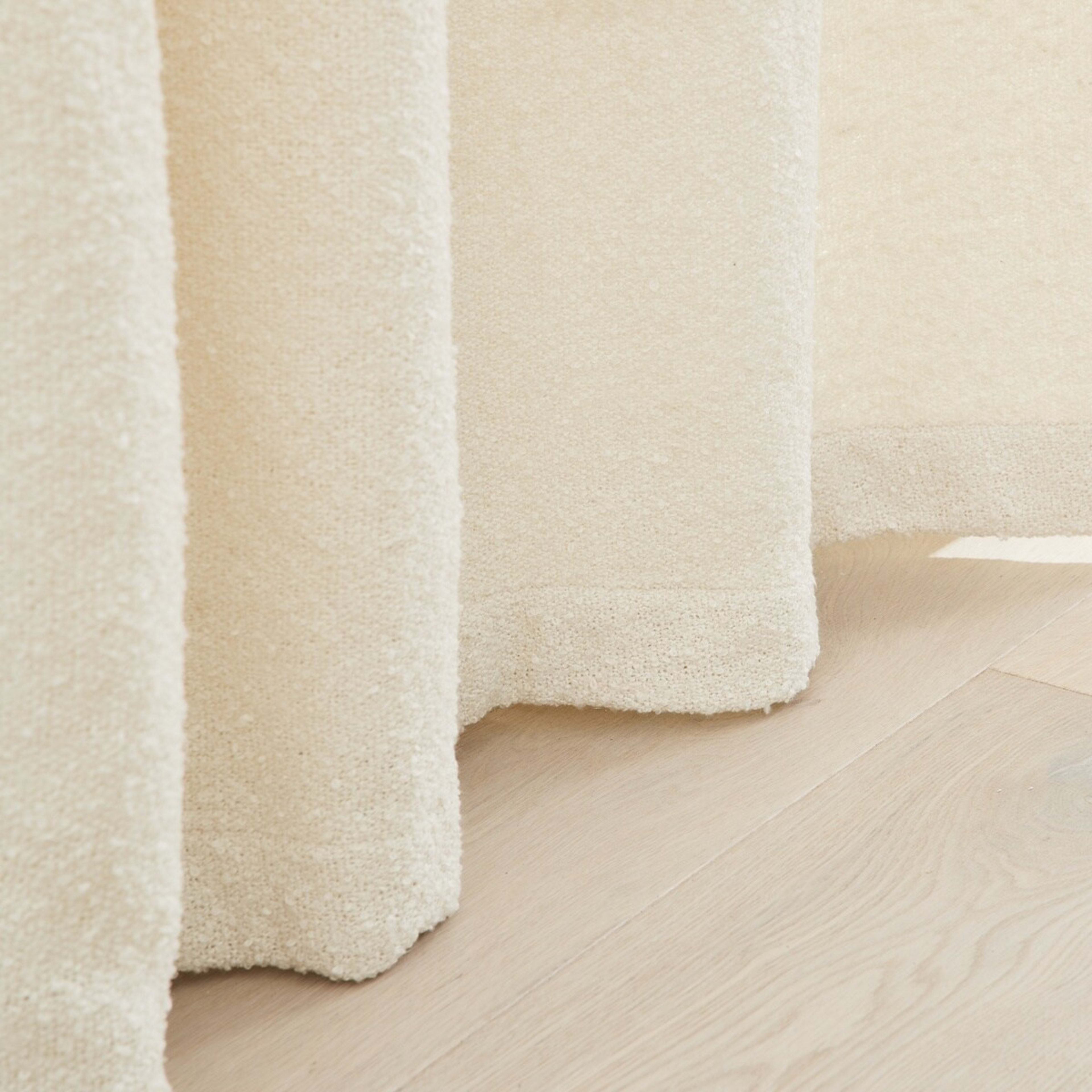 4 Boucle Curtain - White, 4 of 4