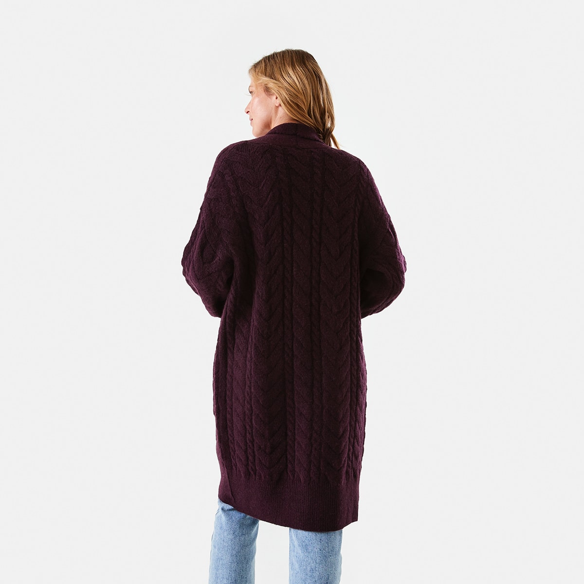 Cable Coatigan Kmart