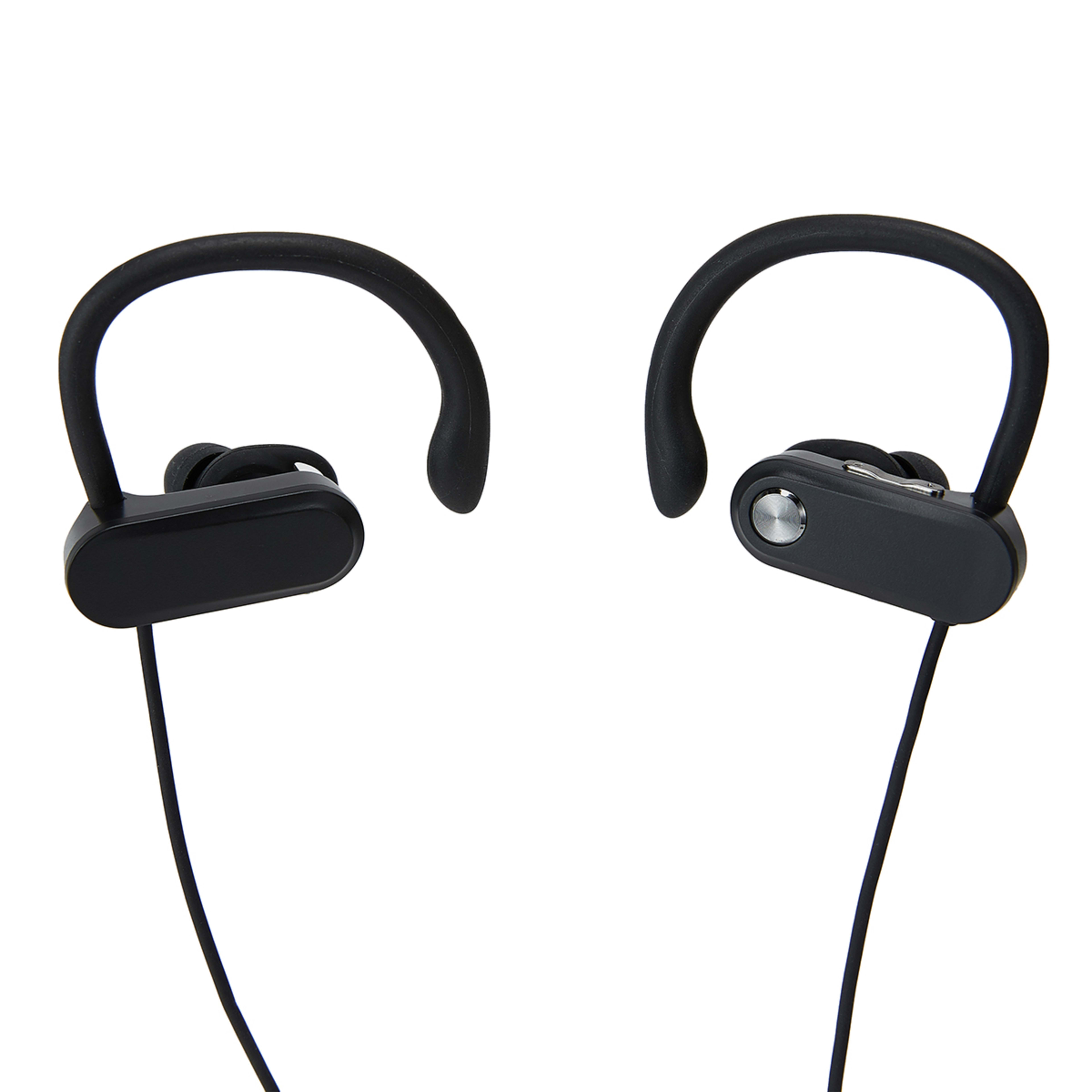 Sports Hook Bluetooth Earphones Black Kmart