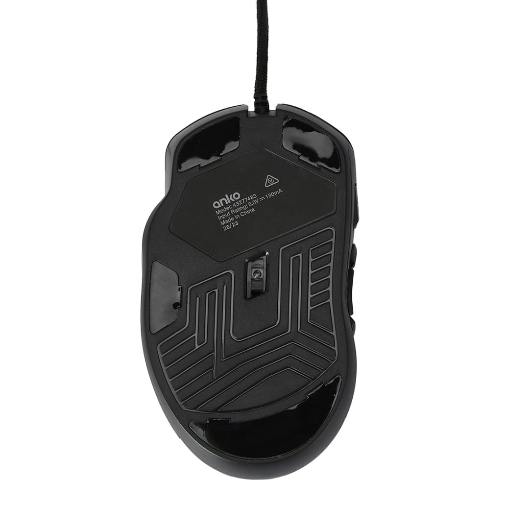 Programmable RGB Wired Gaming Mouse - Kmart