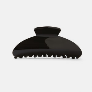 Black Half Moon Claw Hair Clip
