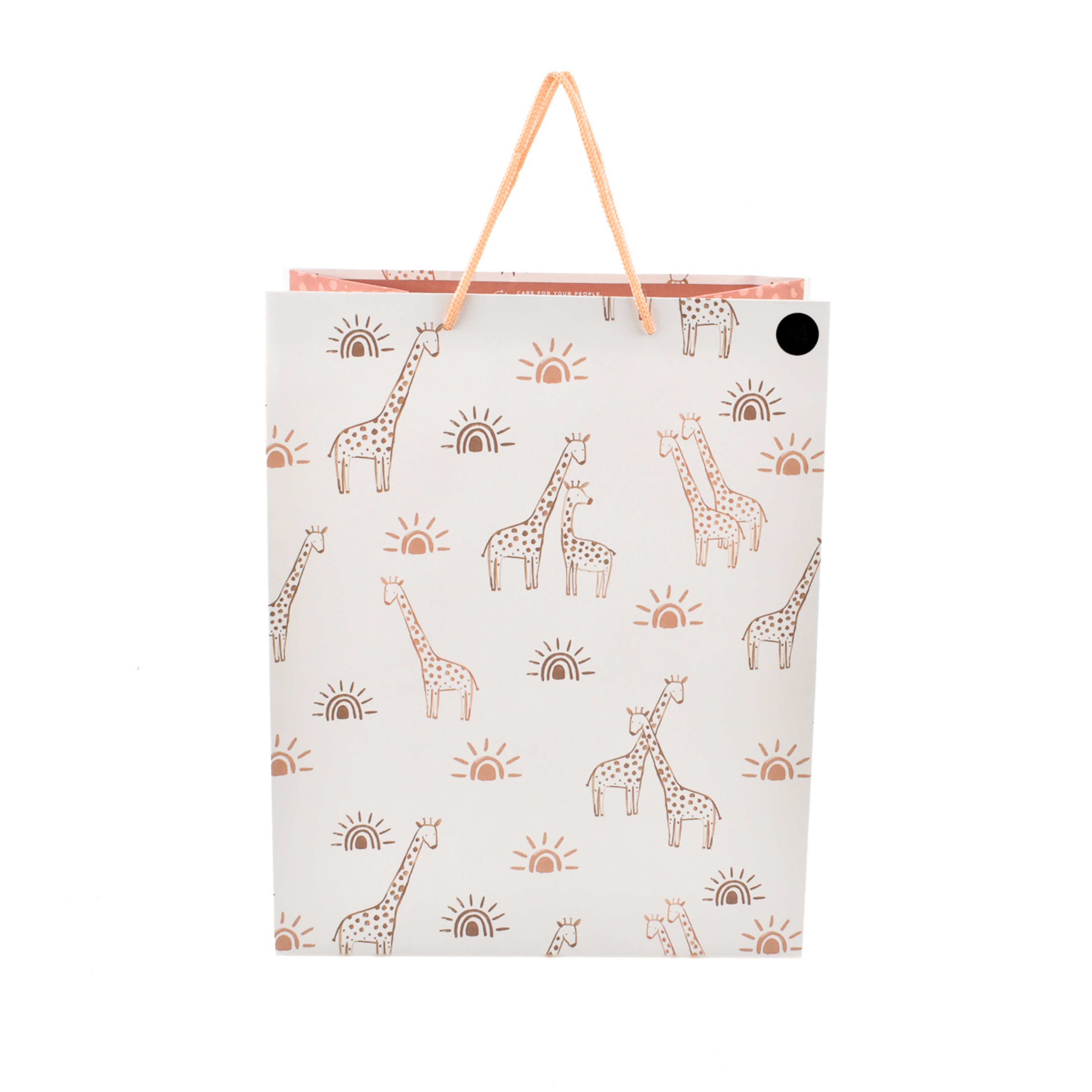 2 Hallmark Large Gift Bag - Baby Giraffes, 2 of 3