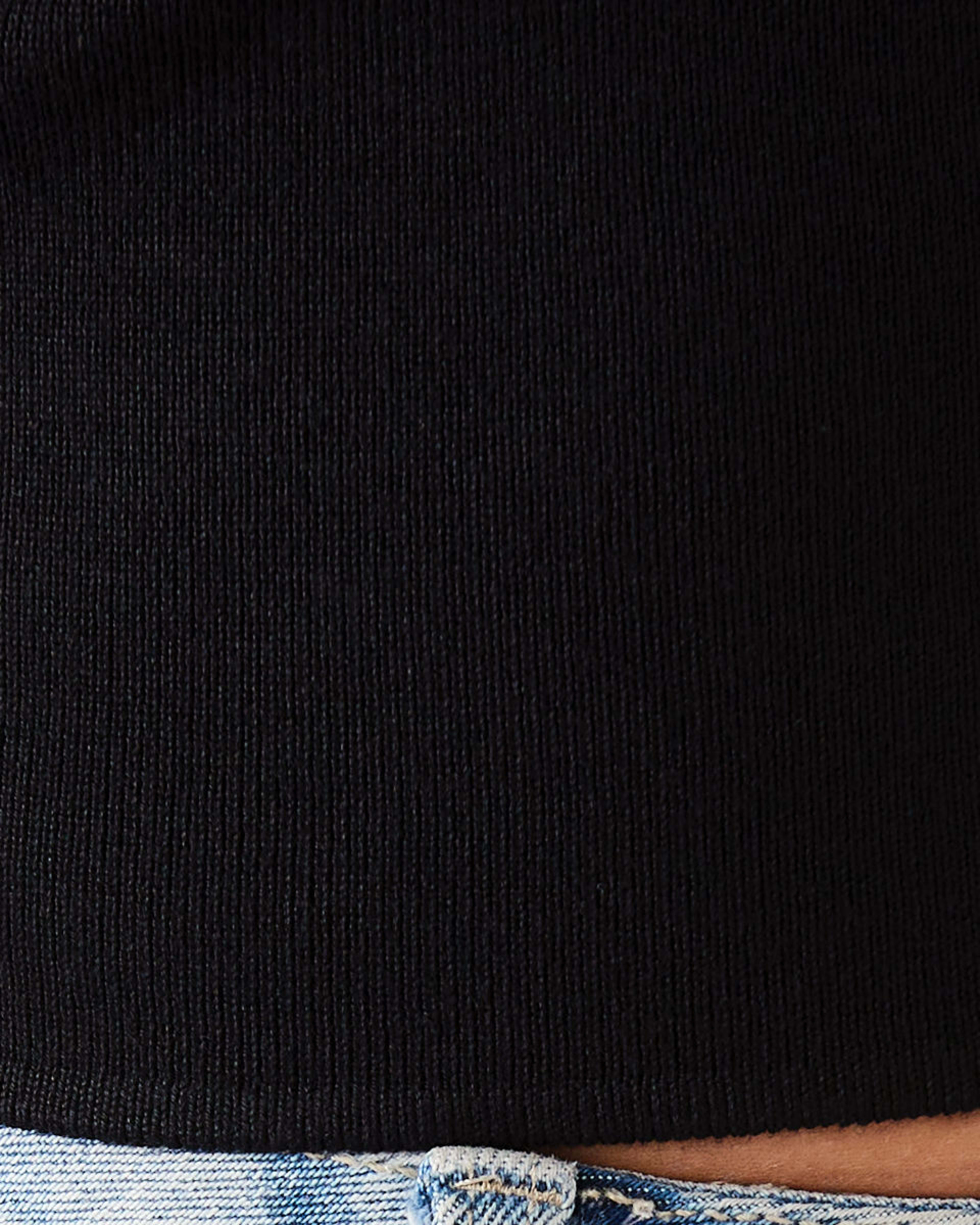 6 Short Sleeve True Knit Baby T-shirt Black, 6 of 6