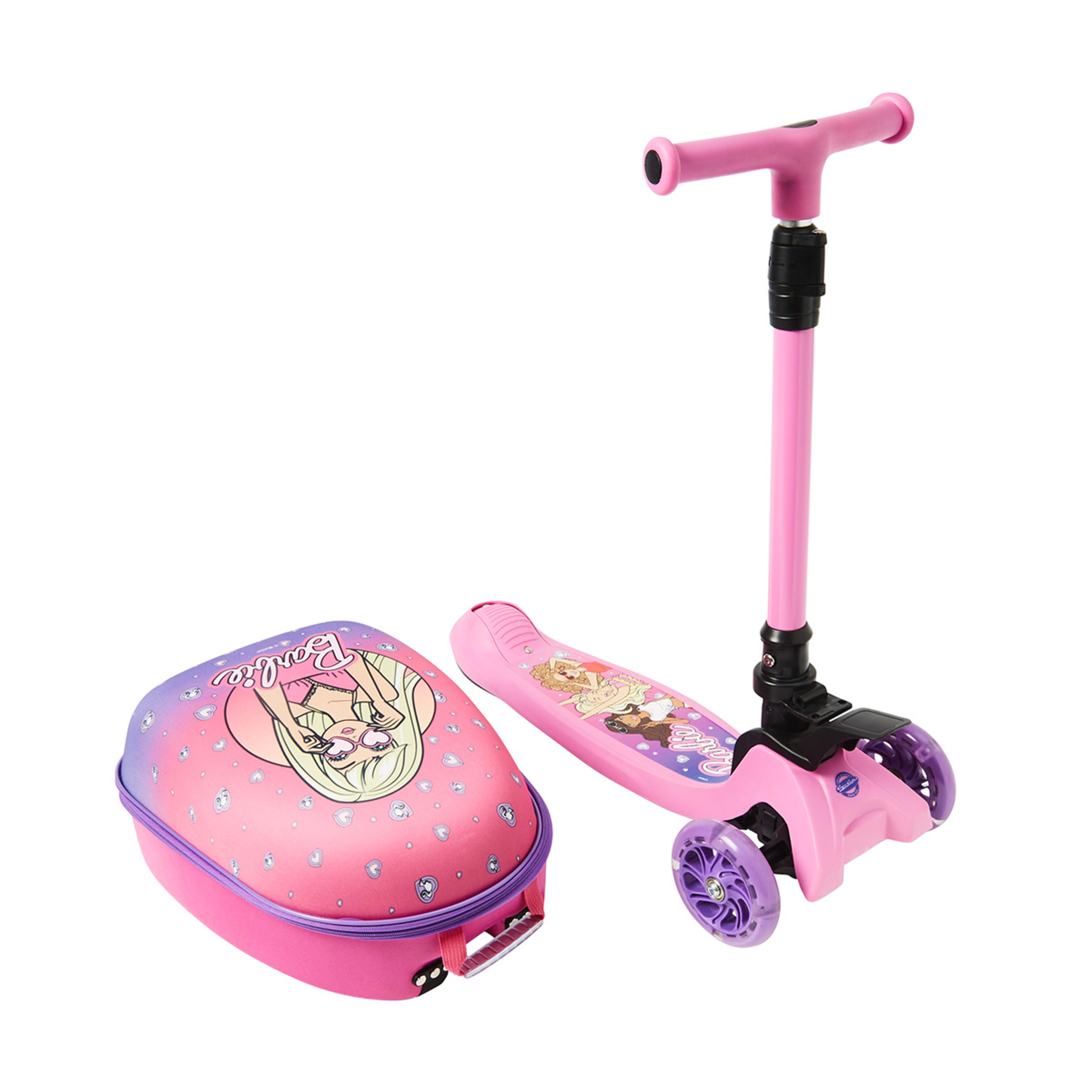 Barbie Suitcase Tri Scooter Kmart NZ