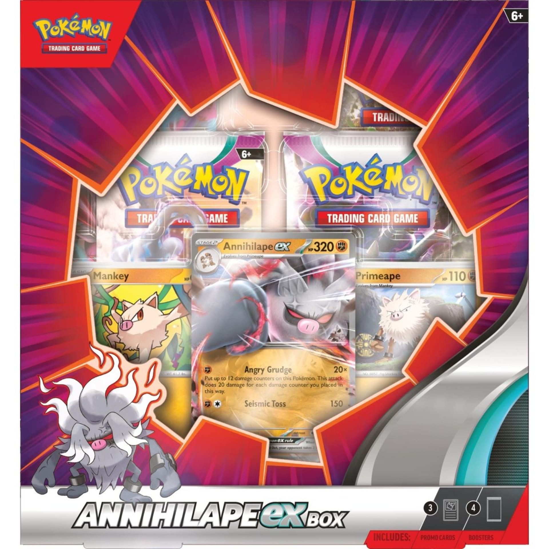Pokemon Trading Card Game Annihilape Ex Box Kmart