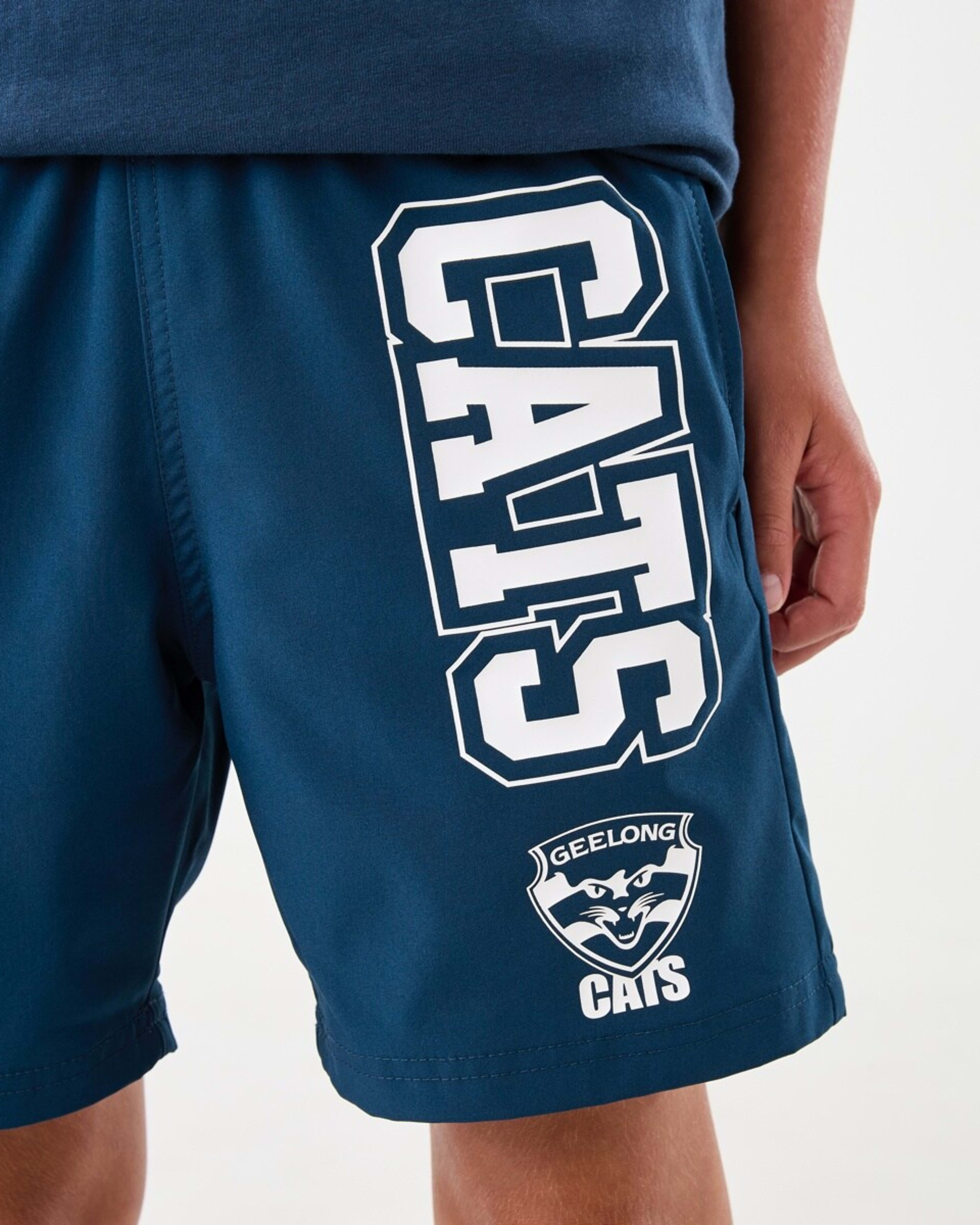 3 Official AFL Kids Shorts Geelong, 3 of 8