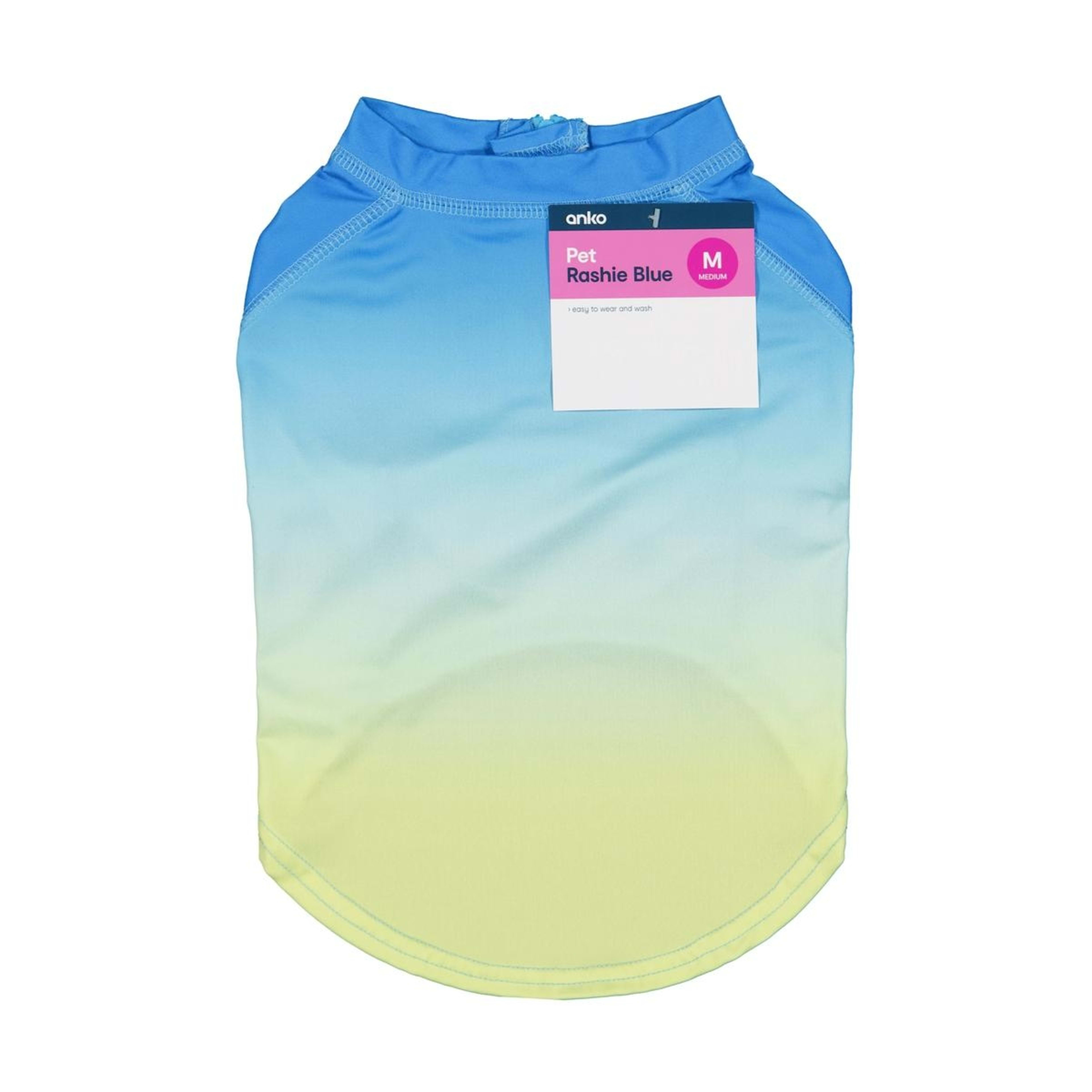 6 Pet Rashie - Medium, Blue, 6 of 6