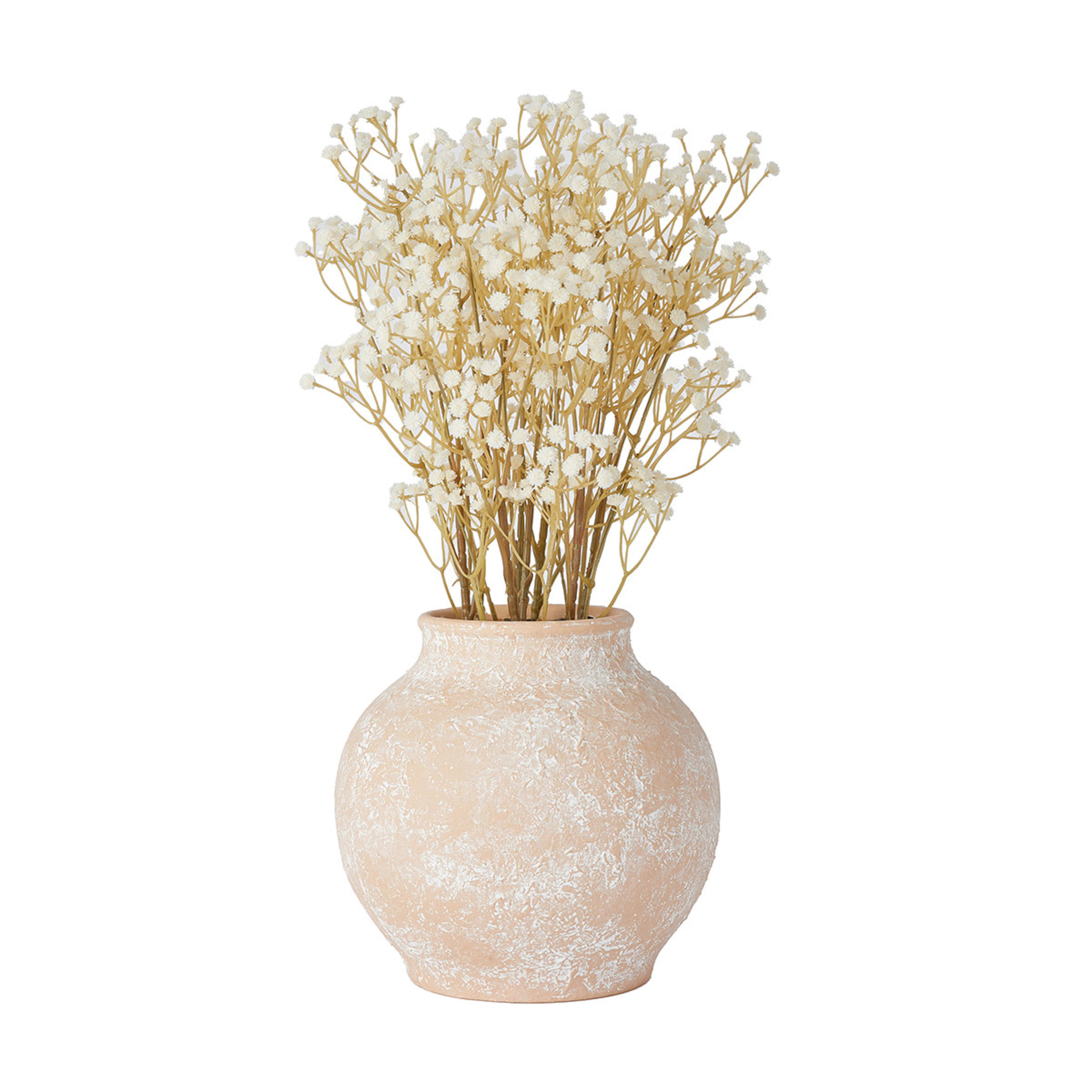 1 Artificial Large Meadow Flowers in Vase