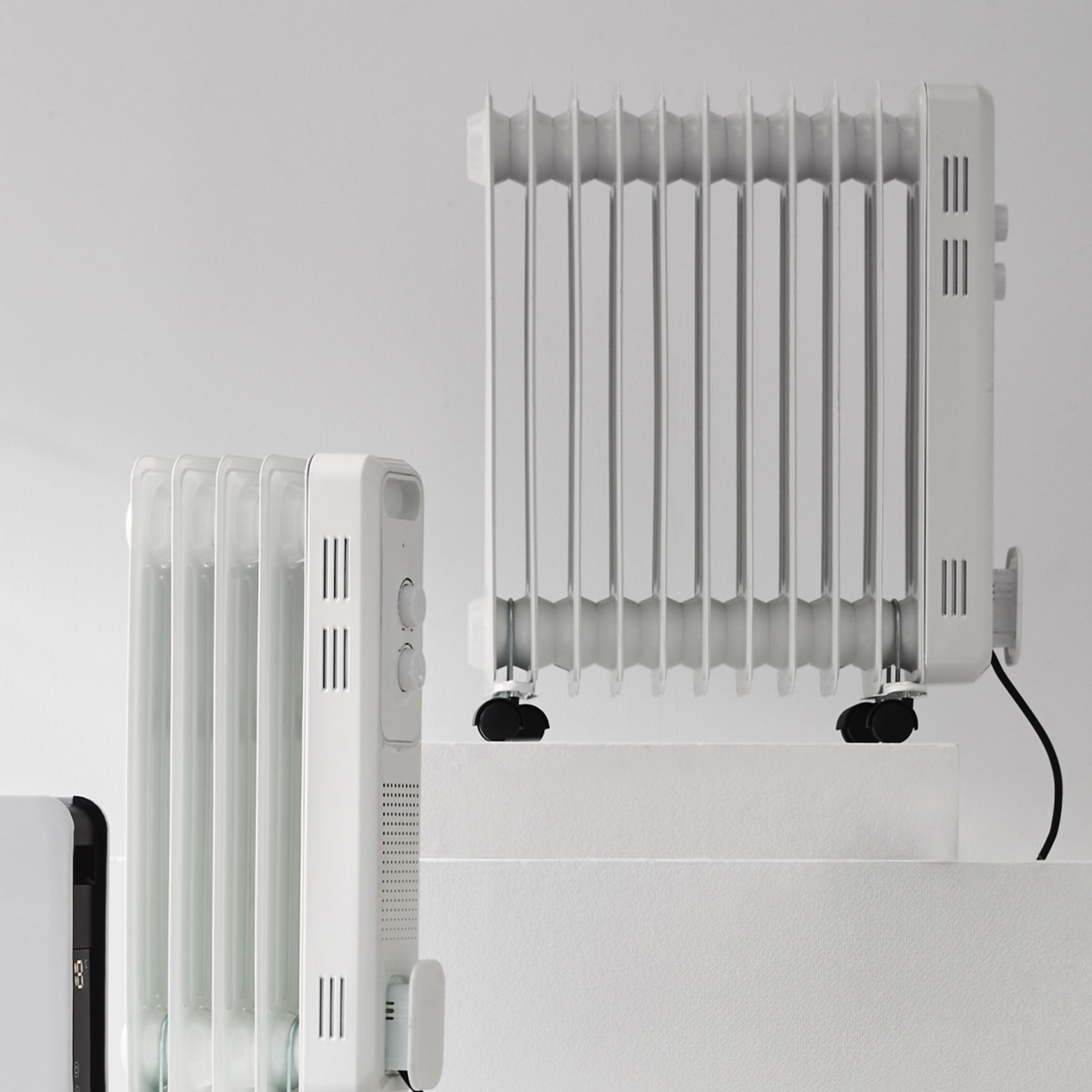 11 Fin Oil Heater White Kmart