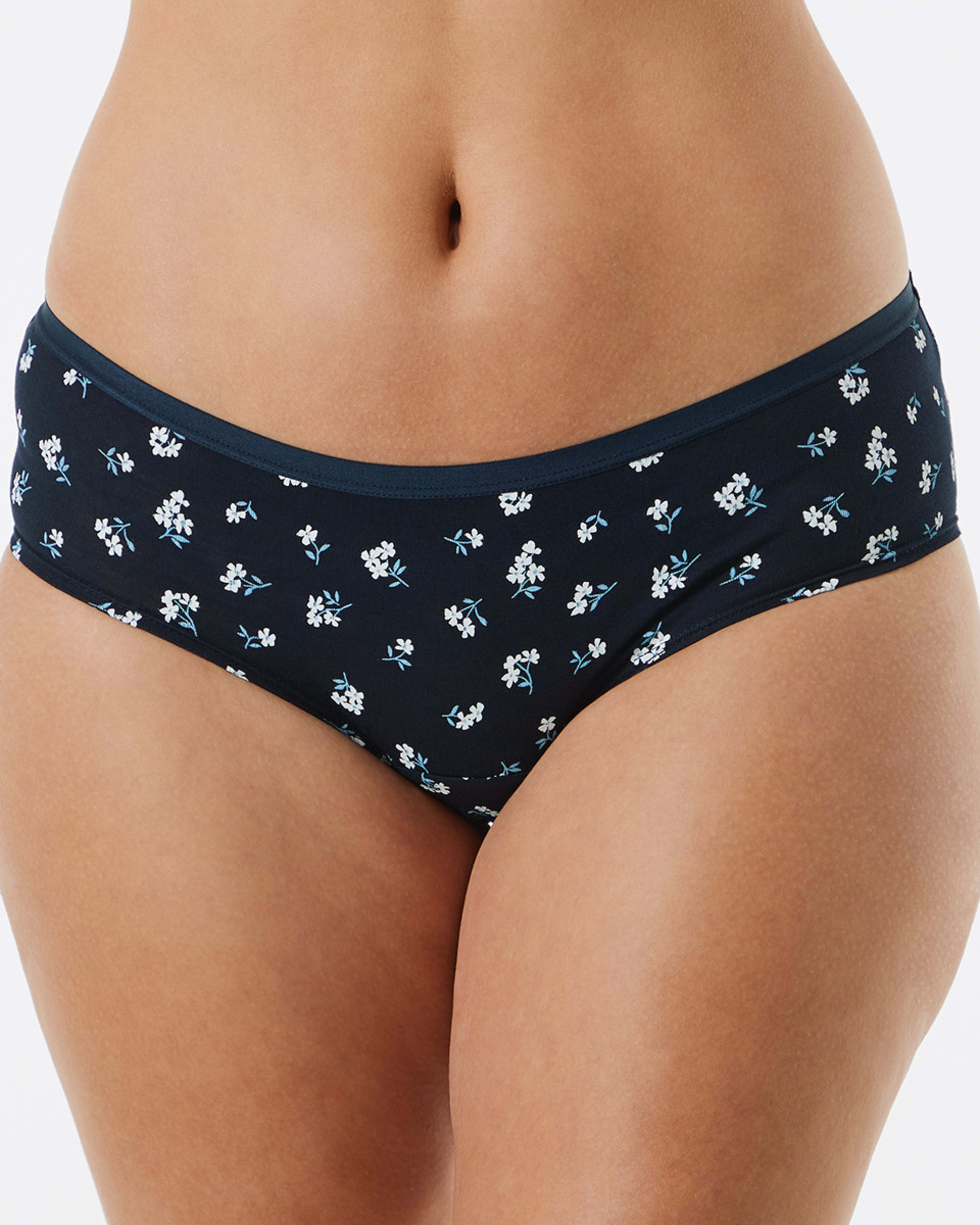 5 5 Pack Cotton Stretch Boyleg Briefs Little Flr, 5 of 10